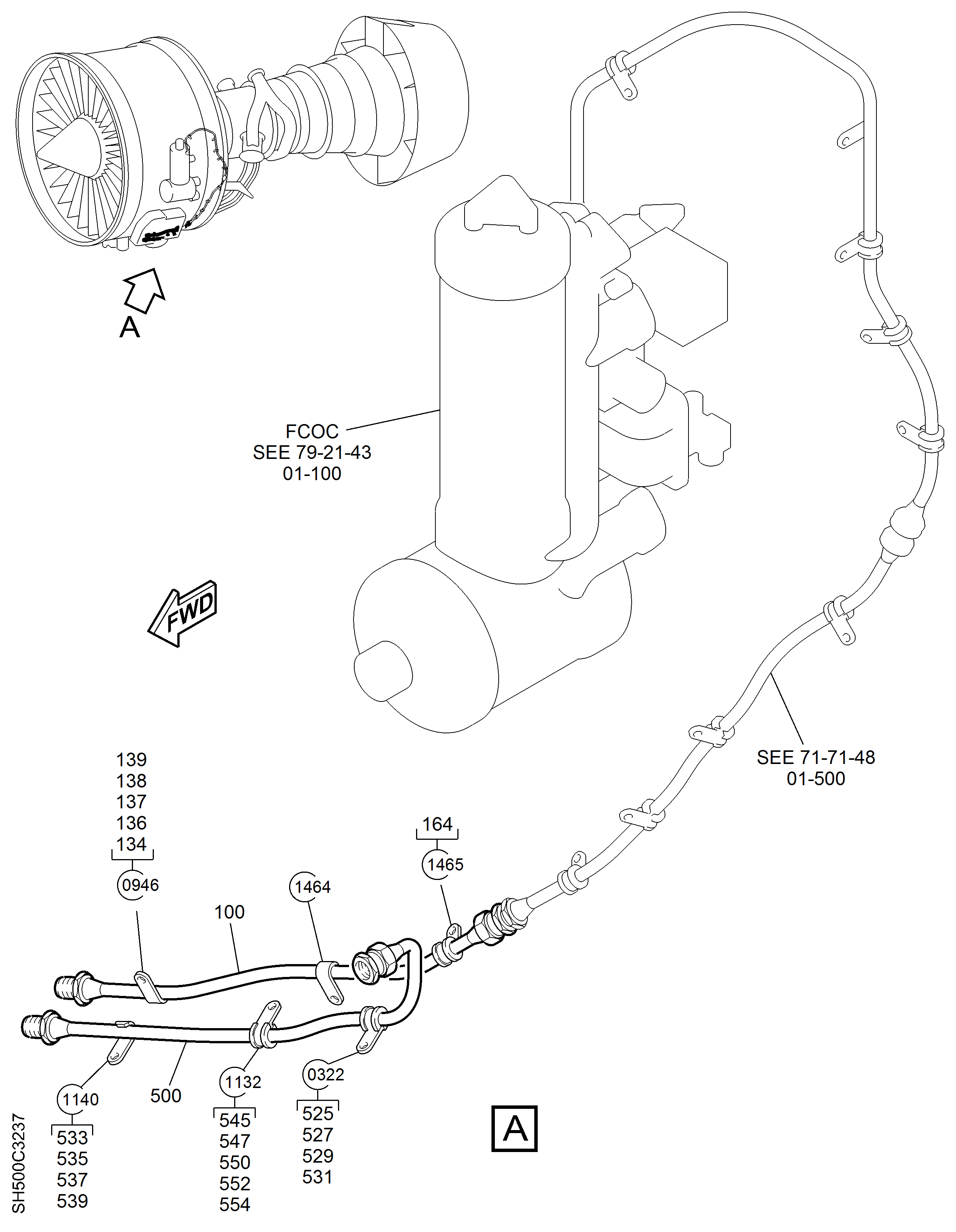 TUBES FUEL DRAIN