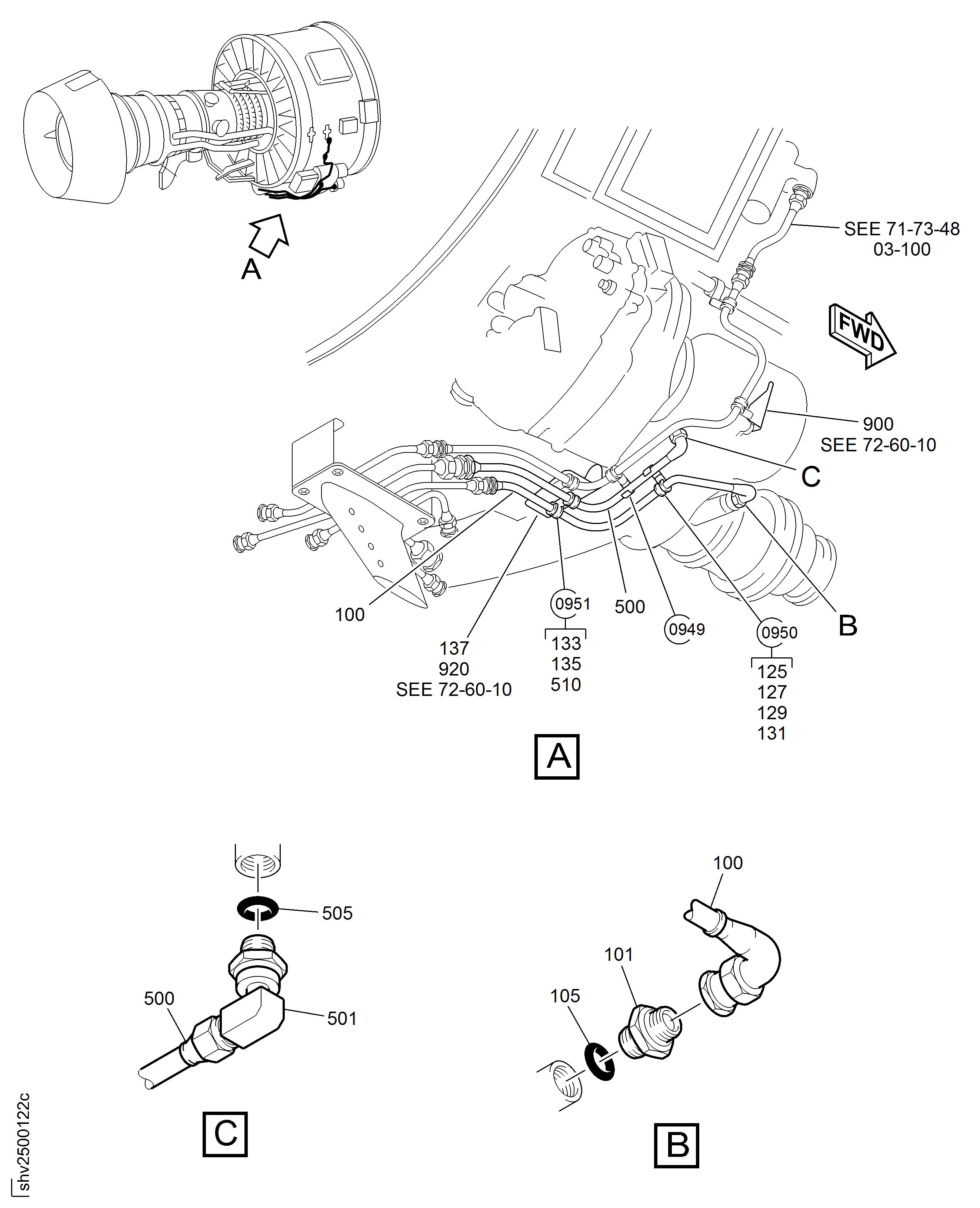 TUBES OIL HYDRAULIC WATER