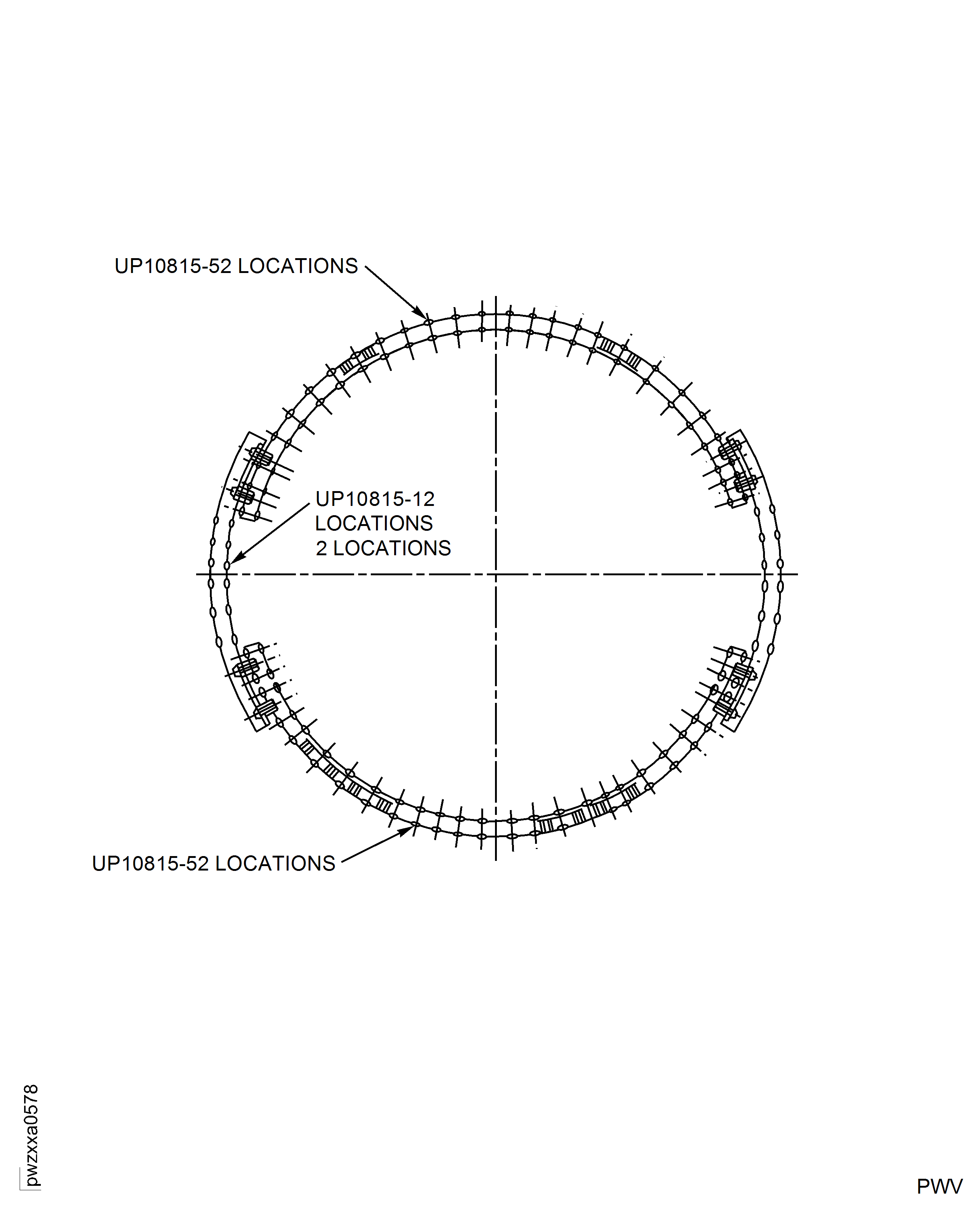 Section AD, Stage 5 Pre SB 72-0418 Installation Of Bushings
