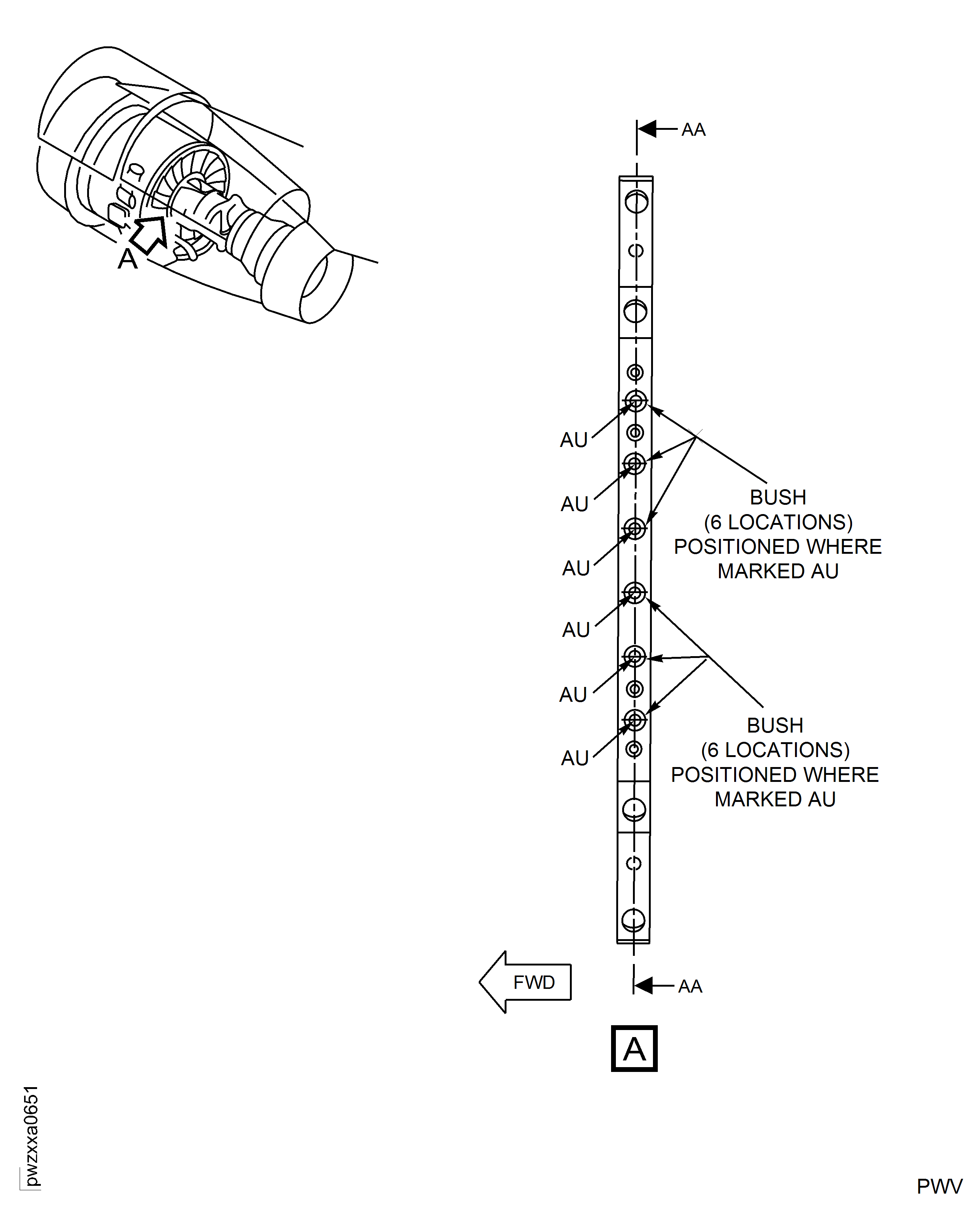 High Pressure (HP) Compressor VSV Unison Ring