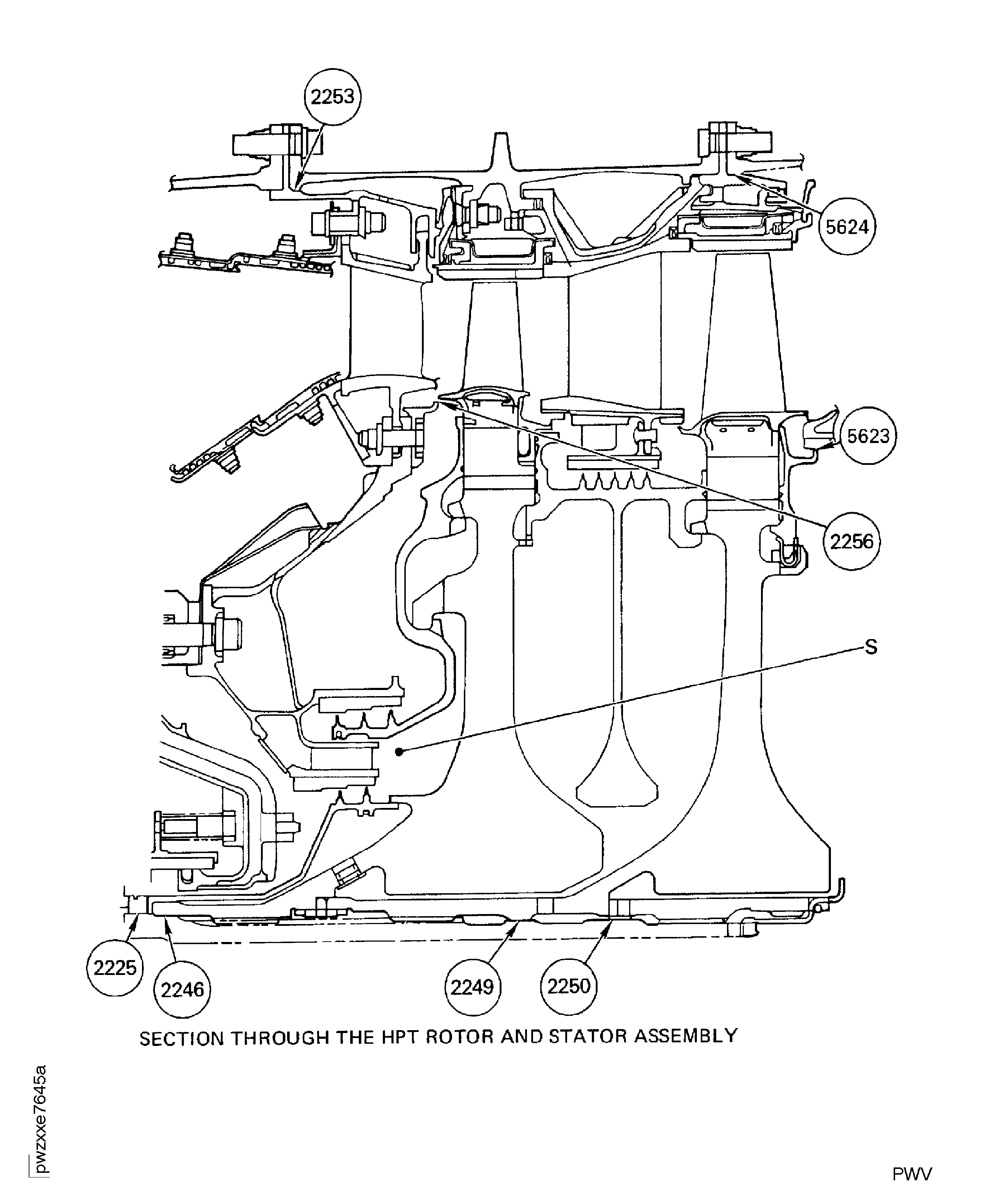 SBE 72-0180, SBE 72-0511: The HP Turbine Rotor and Stator Assembly - Fits and Clearances