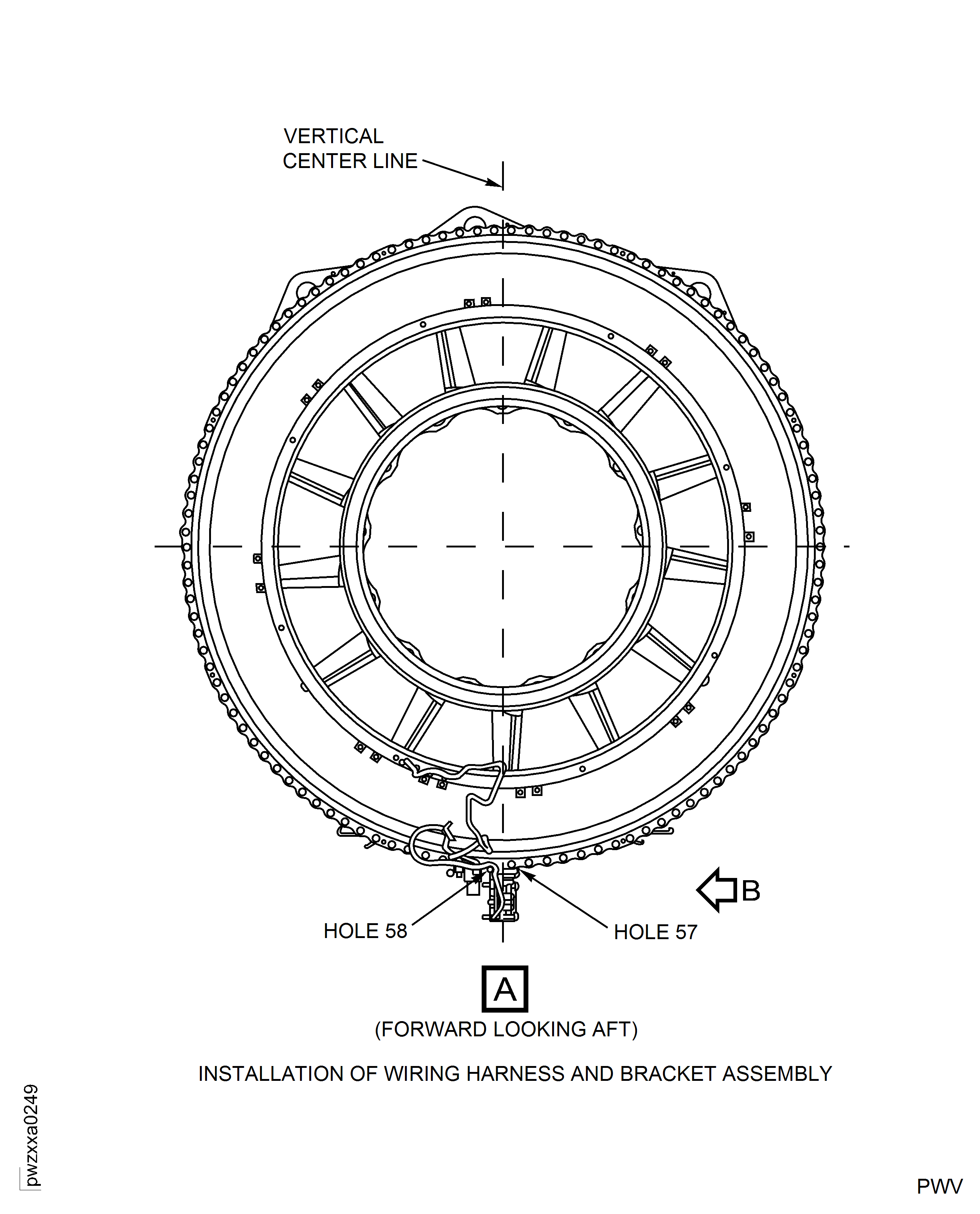 Post SBE 77-0015: Installation of EGT Harness