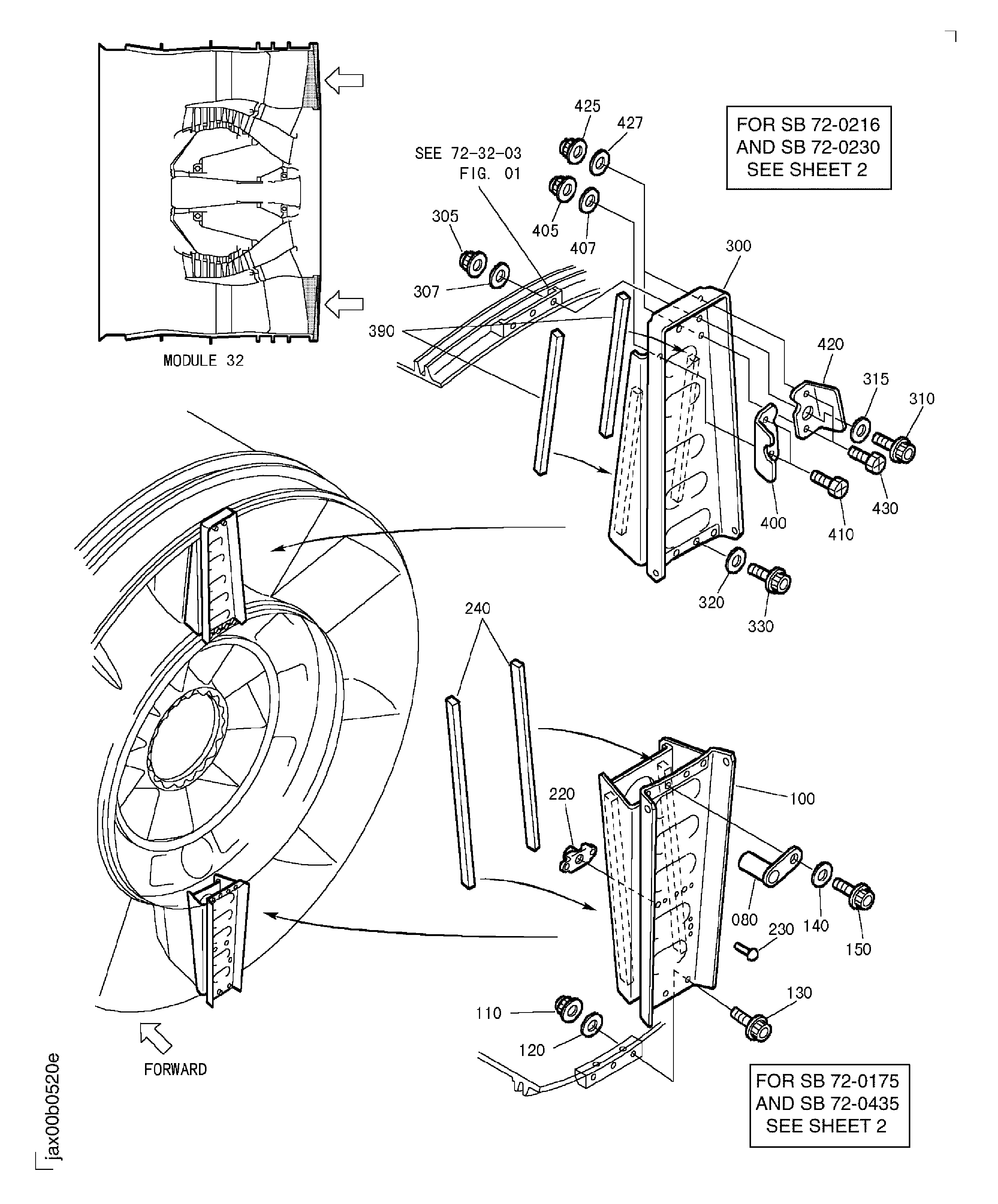 Fan Frame Assembly And Related Parts