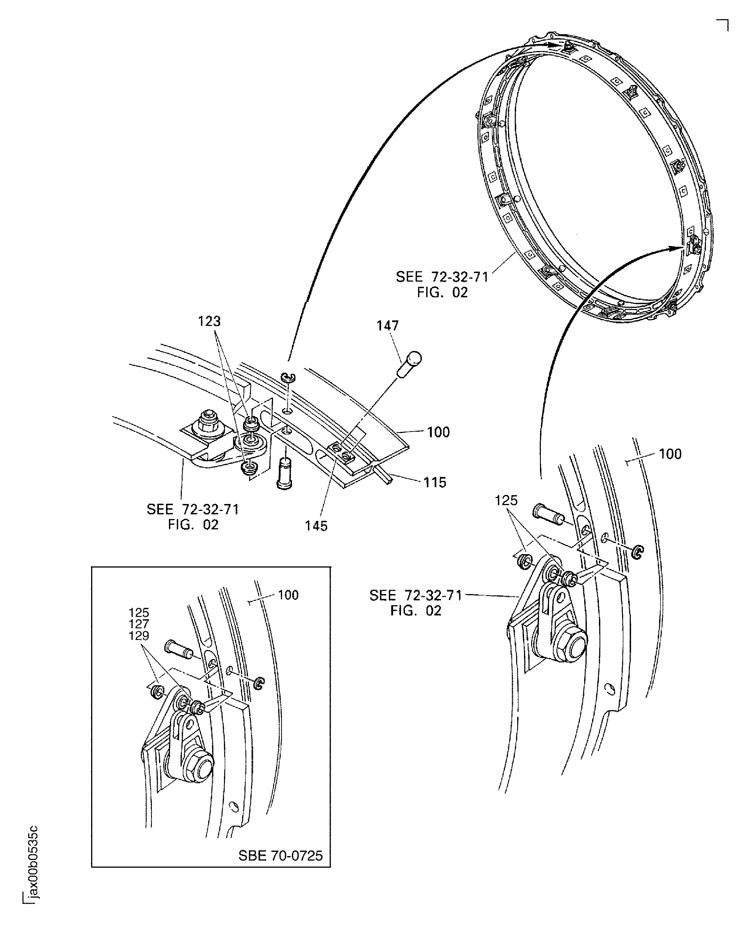 LPC Bleed Valve Ring