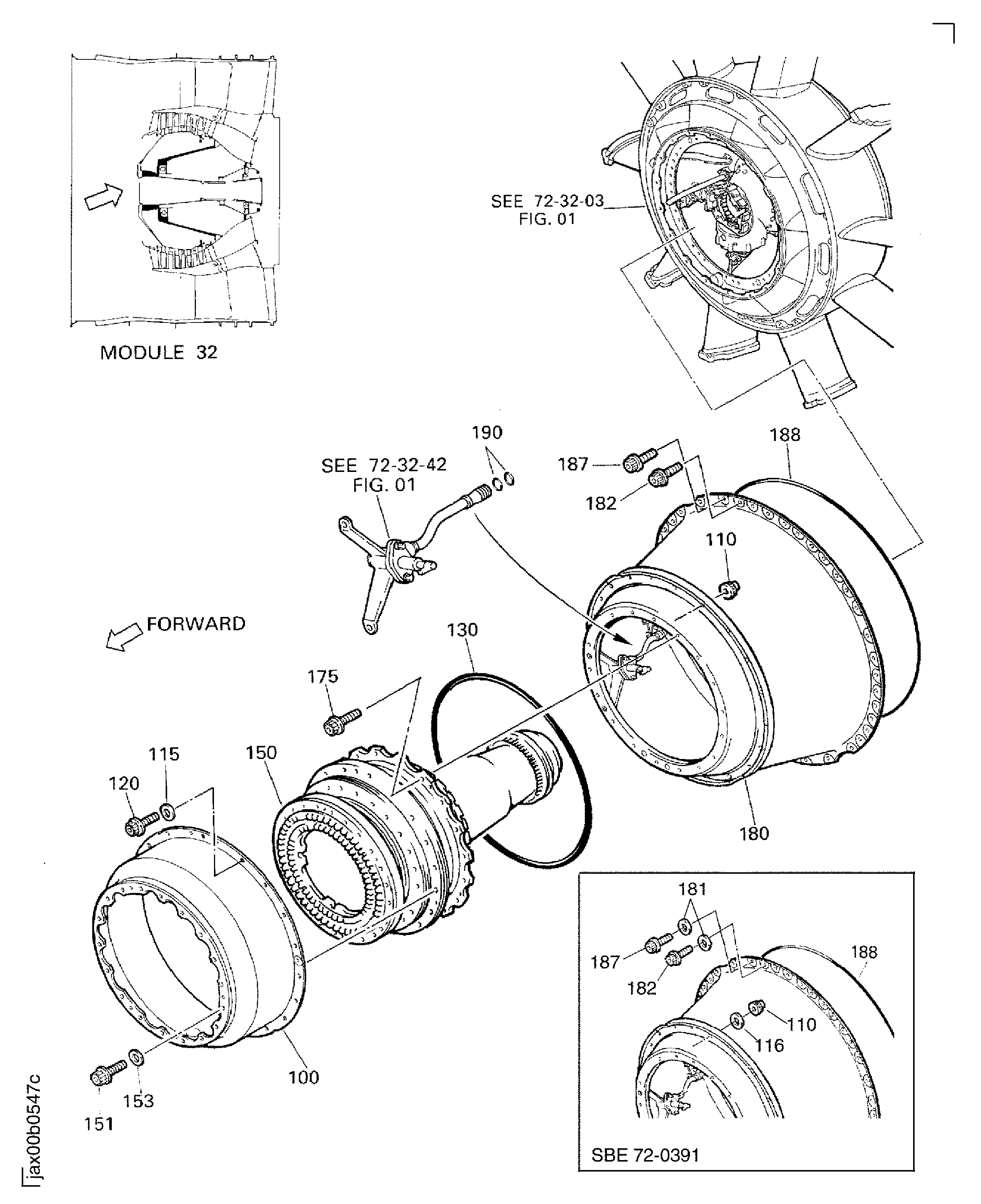 LP Compressor (LPC) - Intermediate Structure Module