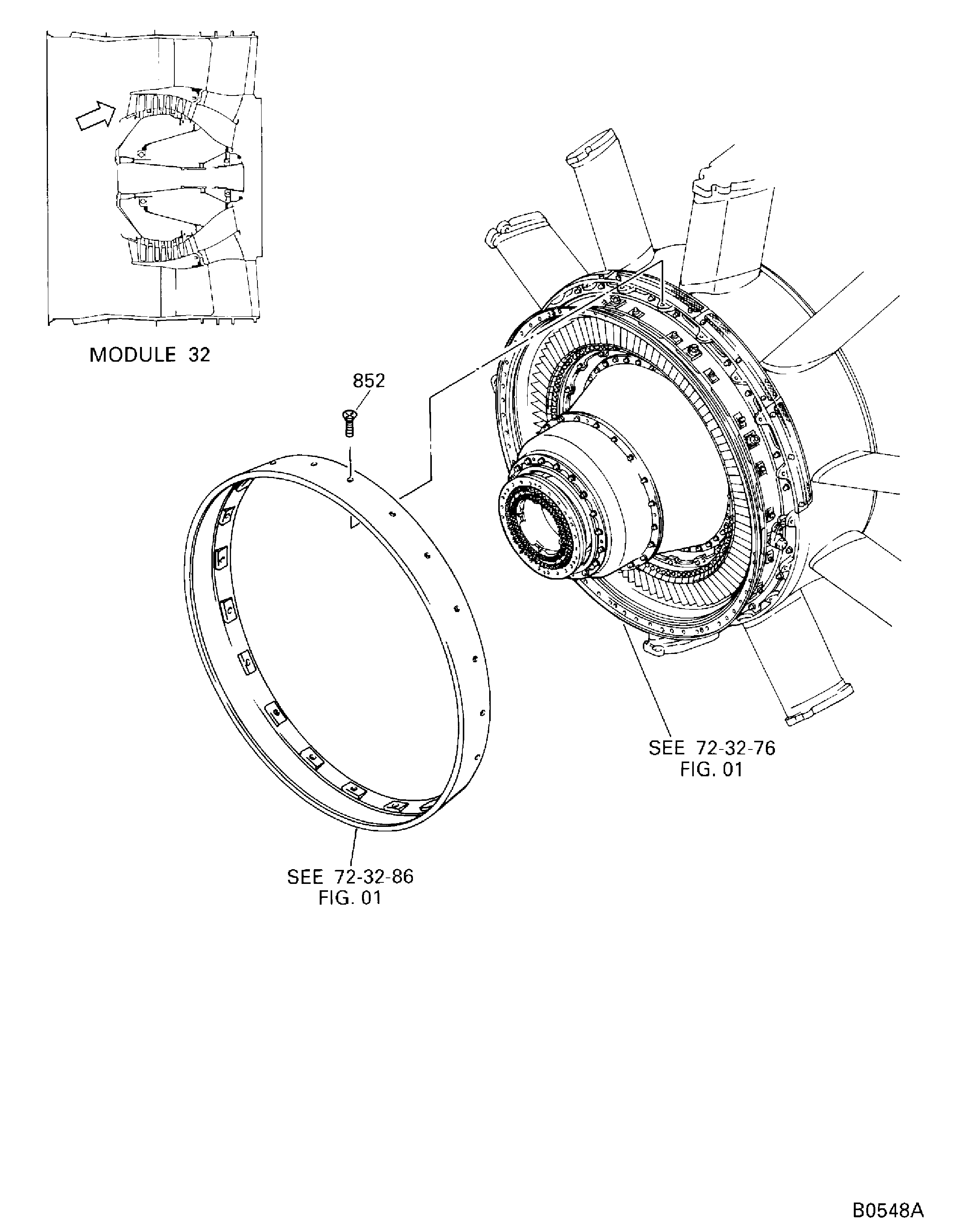 LP Compressor (LPC) - Intermediate Structure Module