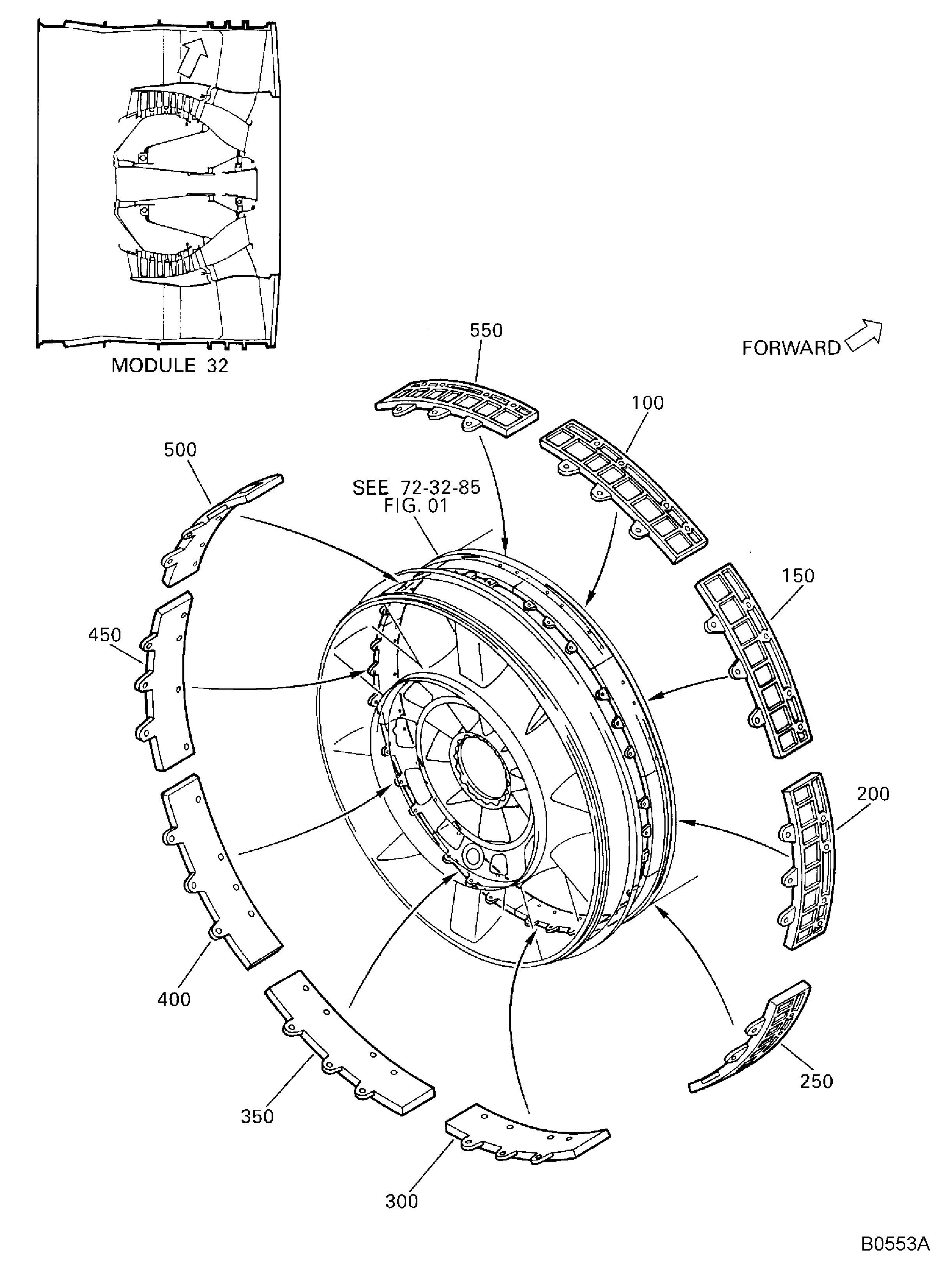 Fan Case Liner Panels And Related Parts