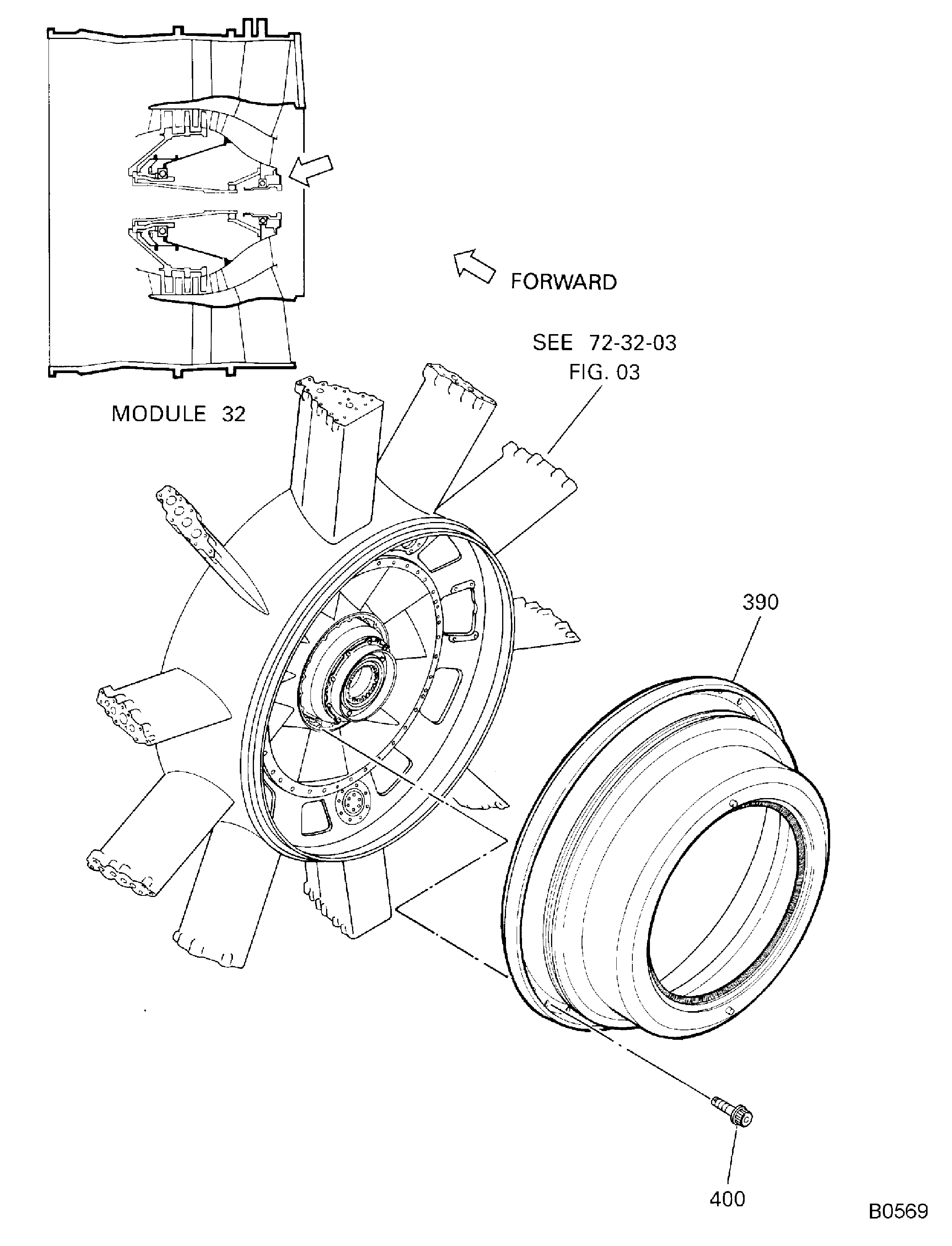 LP Compressor (LPC) - Intermediate Structure Module
