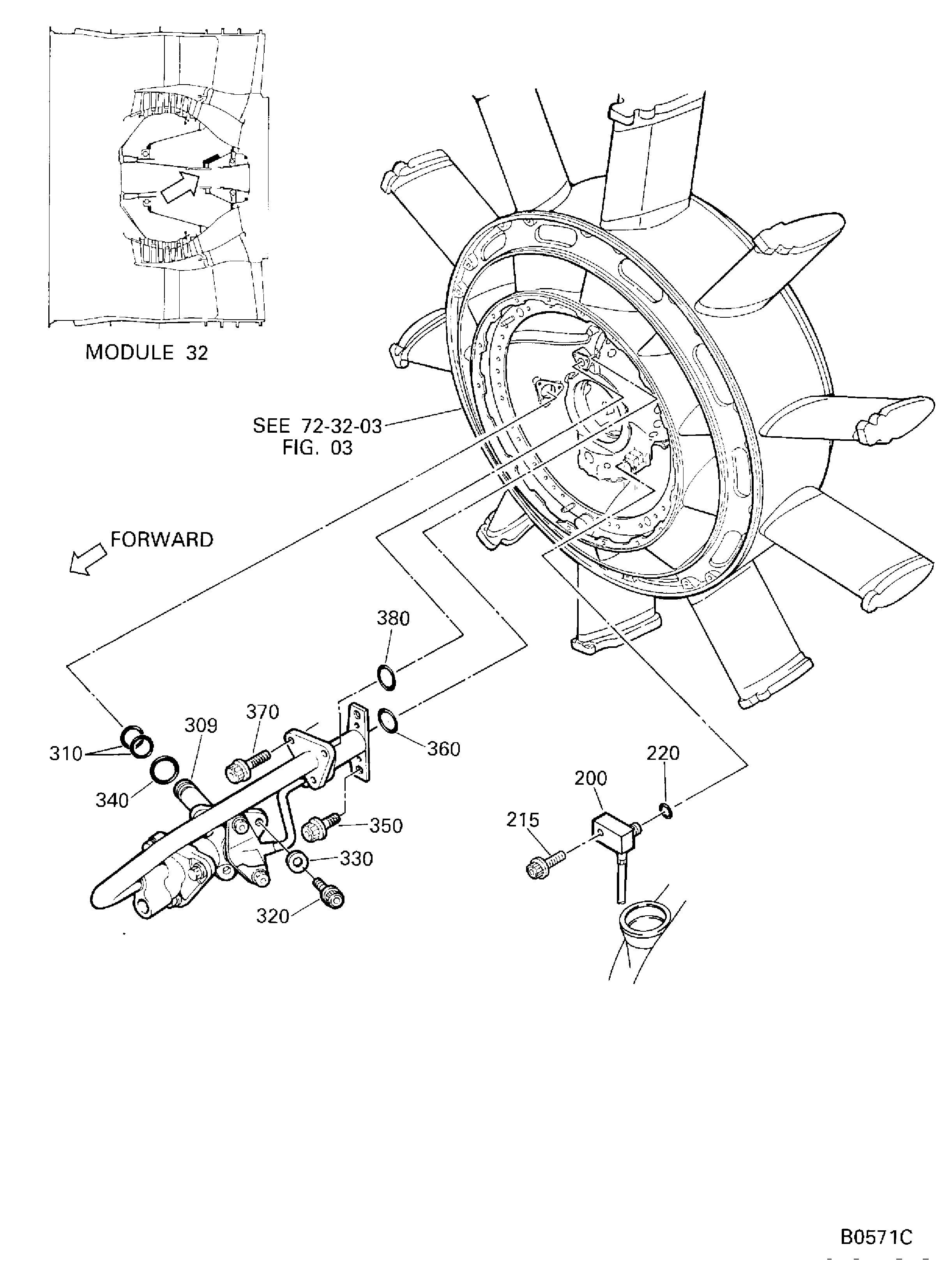 LP Compressor (LPC) - Intermediate Structure Module