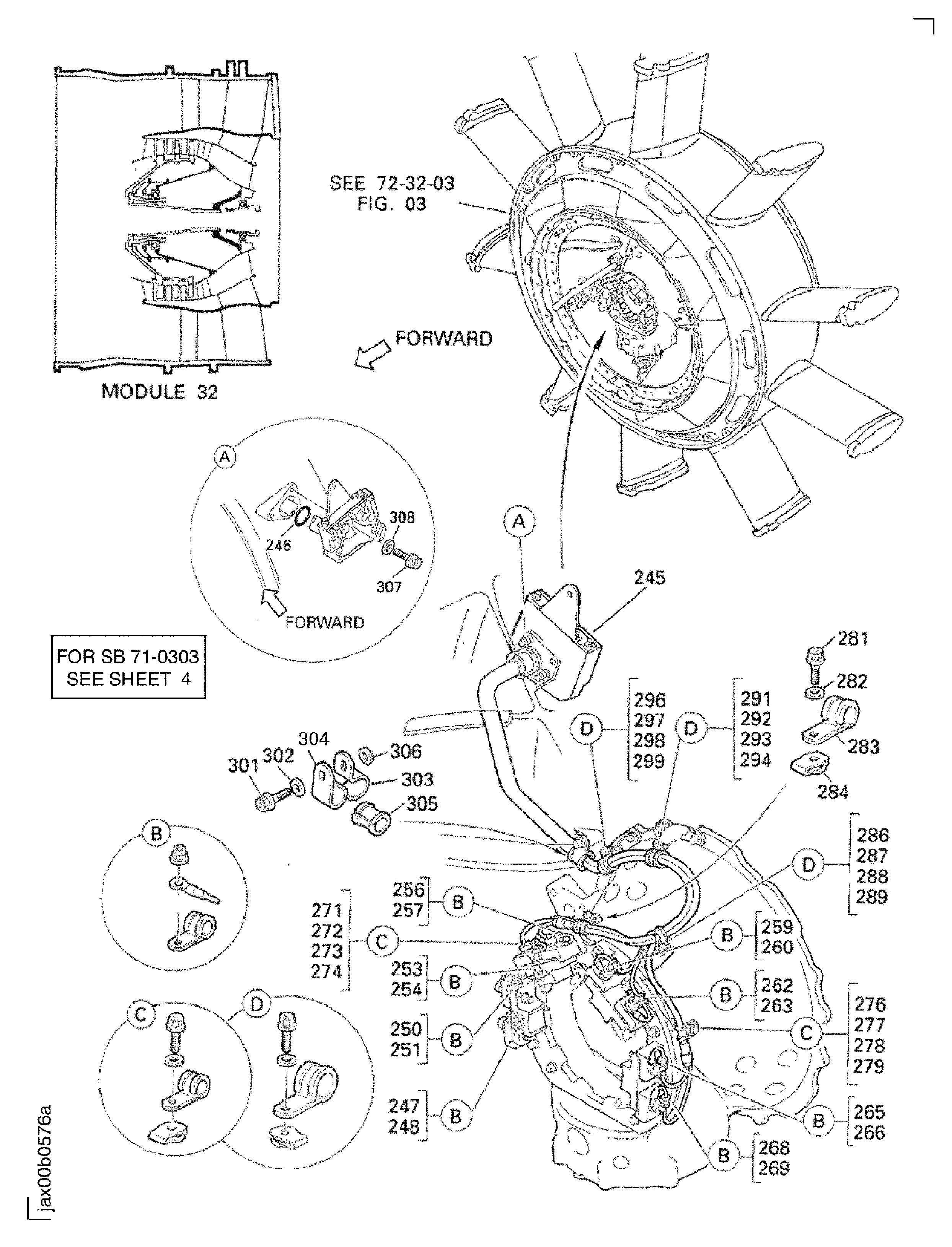 LP Compressor (LPC) - Intermediate Structure Module