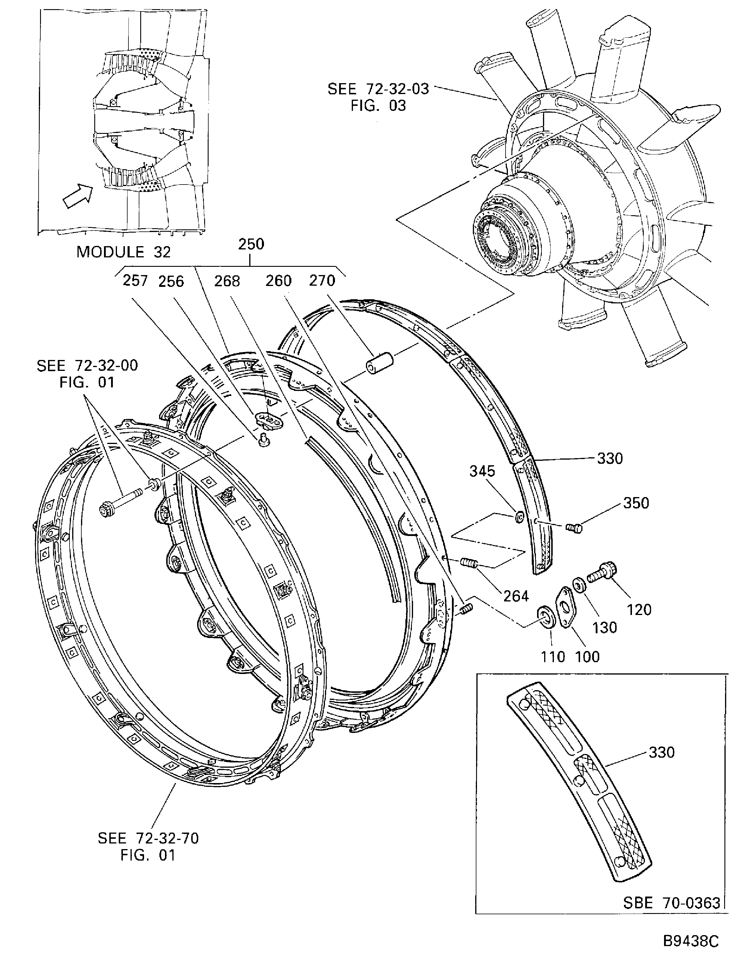 LPC Bleed Duct And Related Parts
