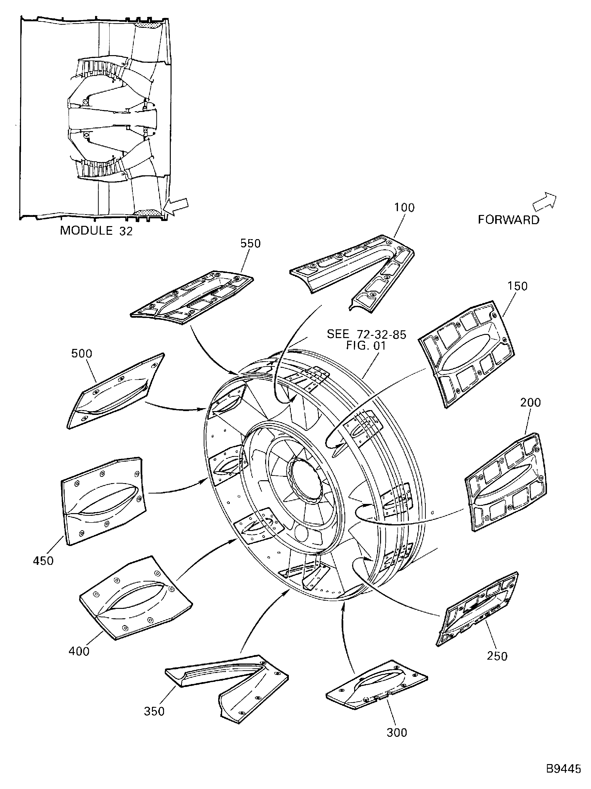 Fan Case Liner Panels And Related Parts