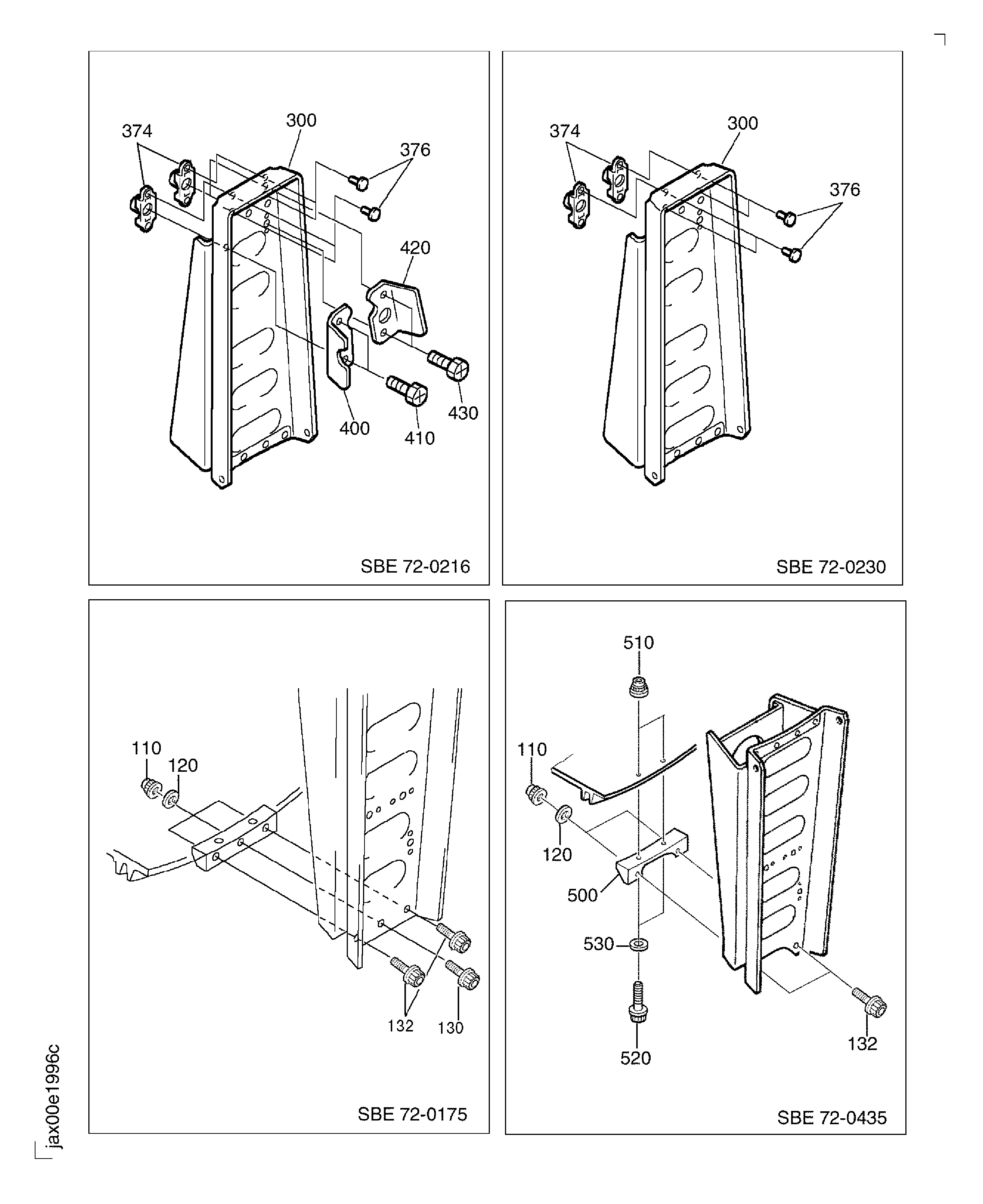 Fan Frame Assembly And Related Parts