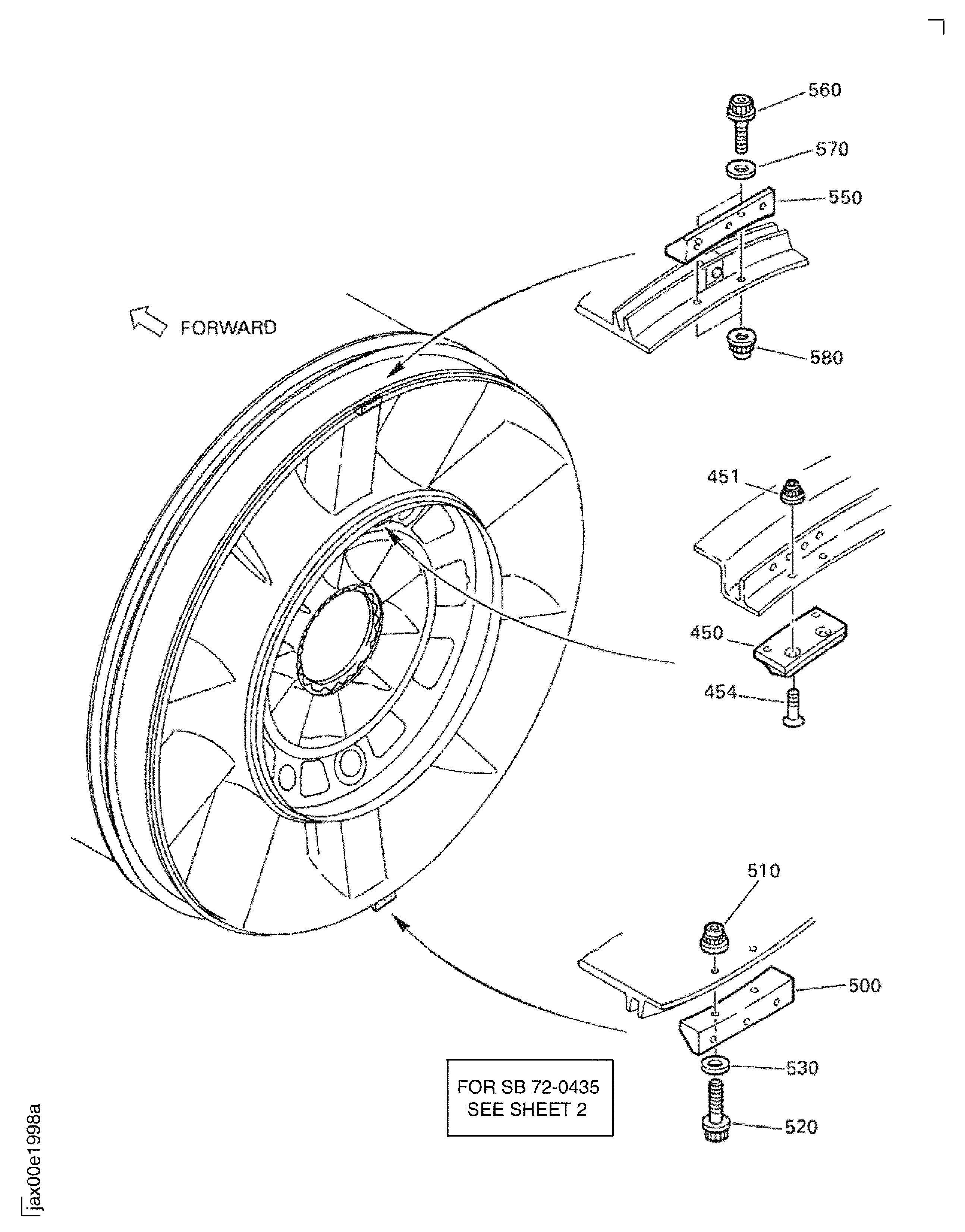 Fan Frame Assembly And Related Parts