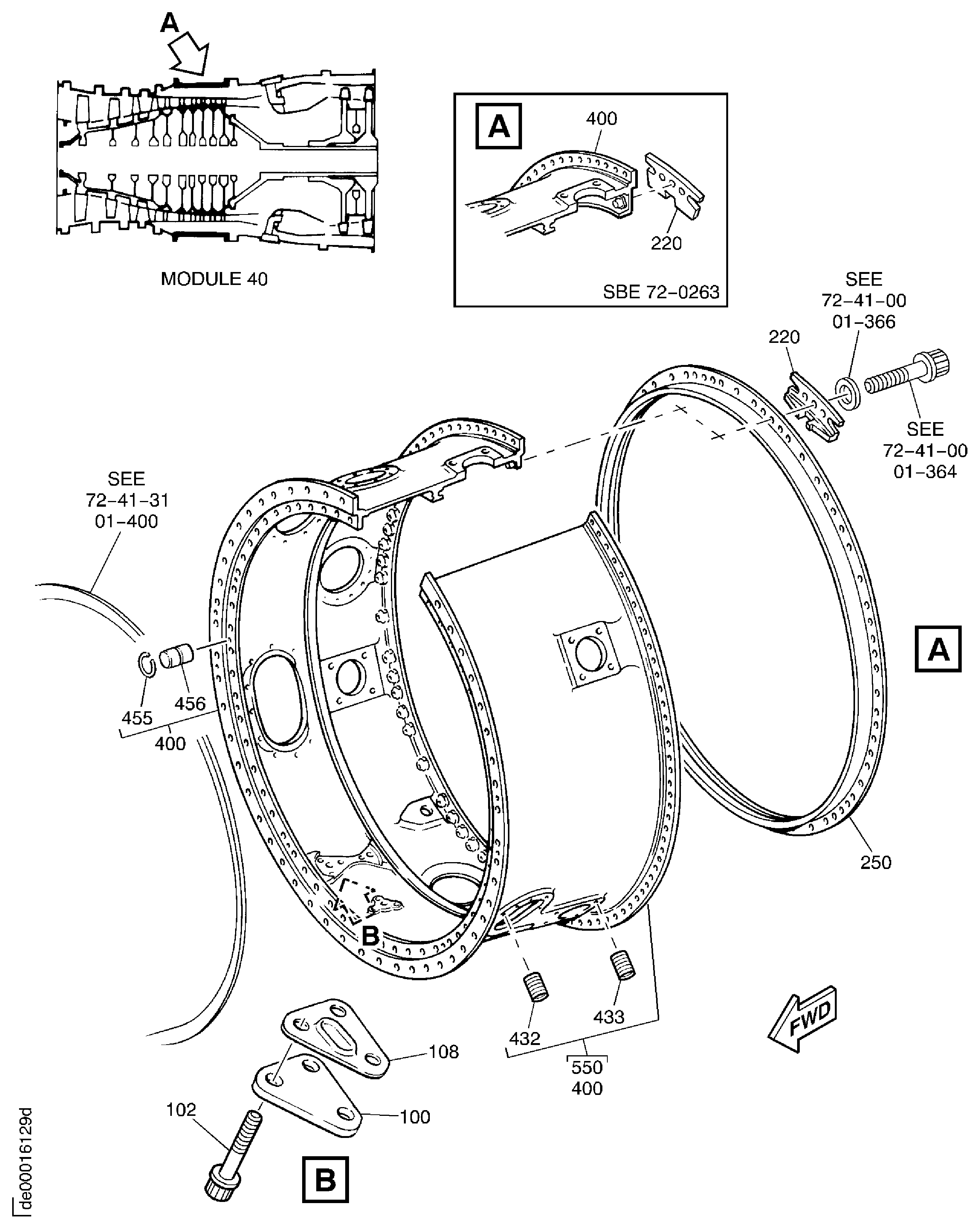 HPC Rear Outer Case And Related Parts