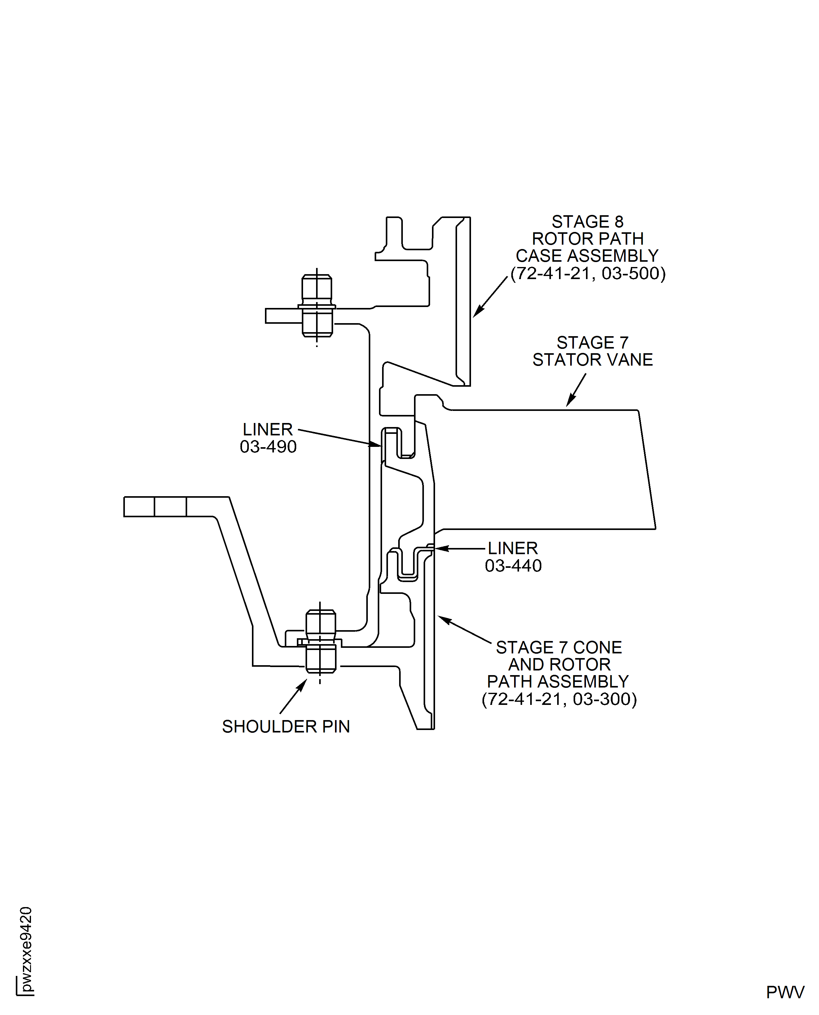 Install The Stage 7 Stator Vanes