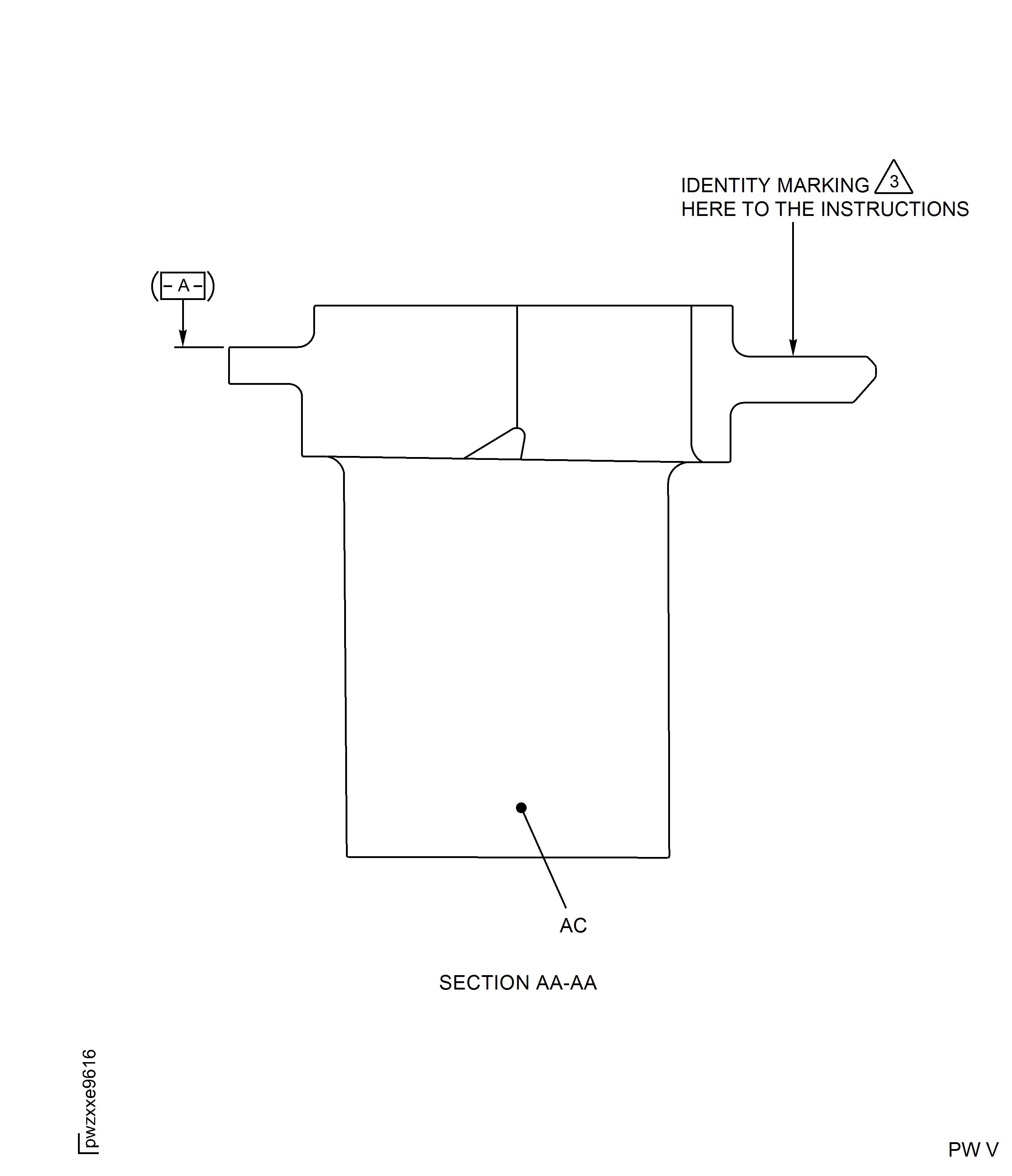 HP Compressor Stage 10 Stator Vane (Assembly E) - Repair Details and Dimensions