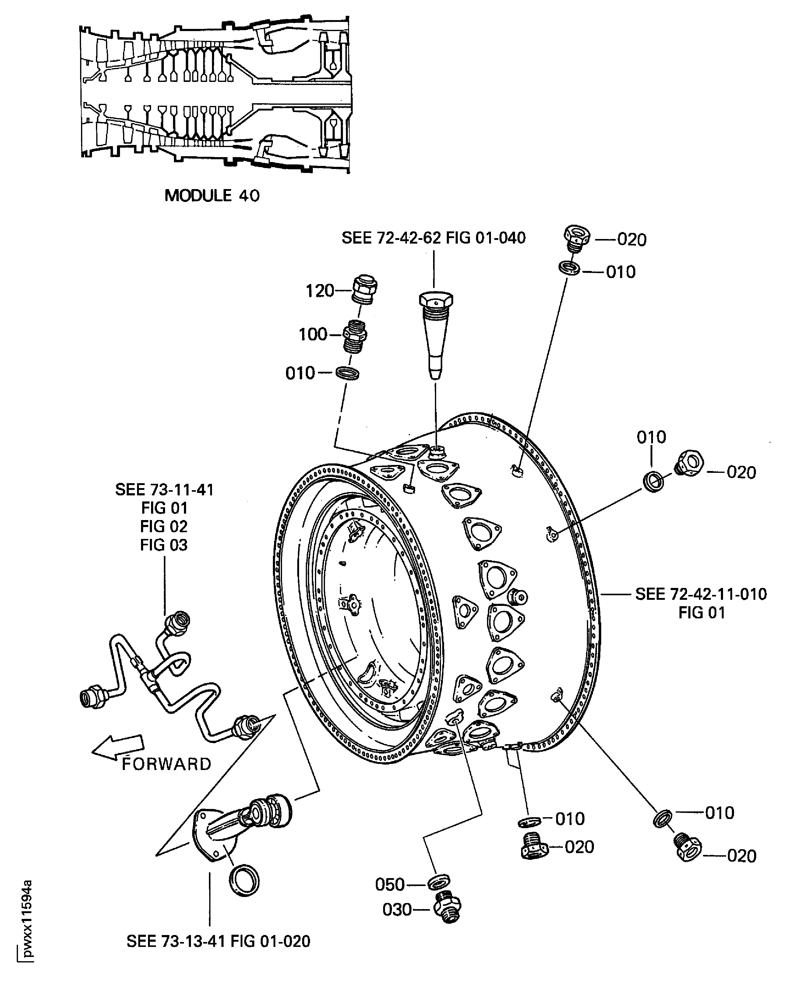 Diffuser Case Assembly And Fittings