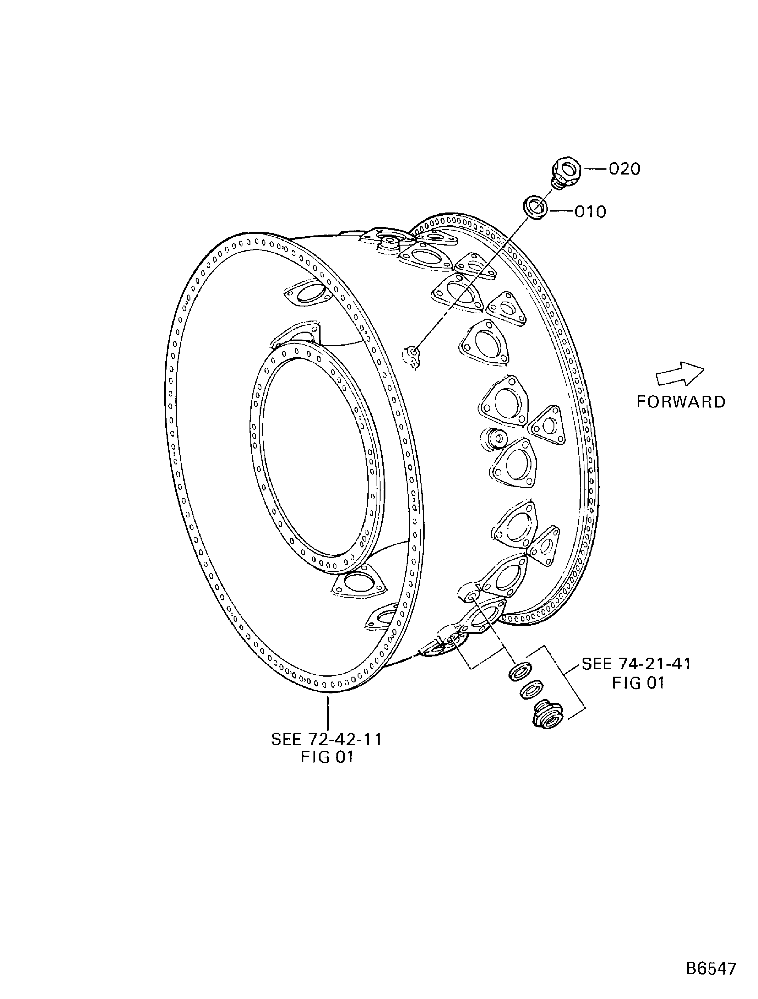 Diffuser Case Assembly And Fittings