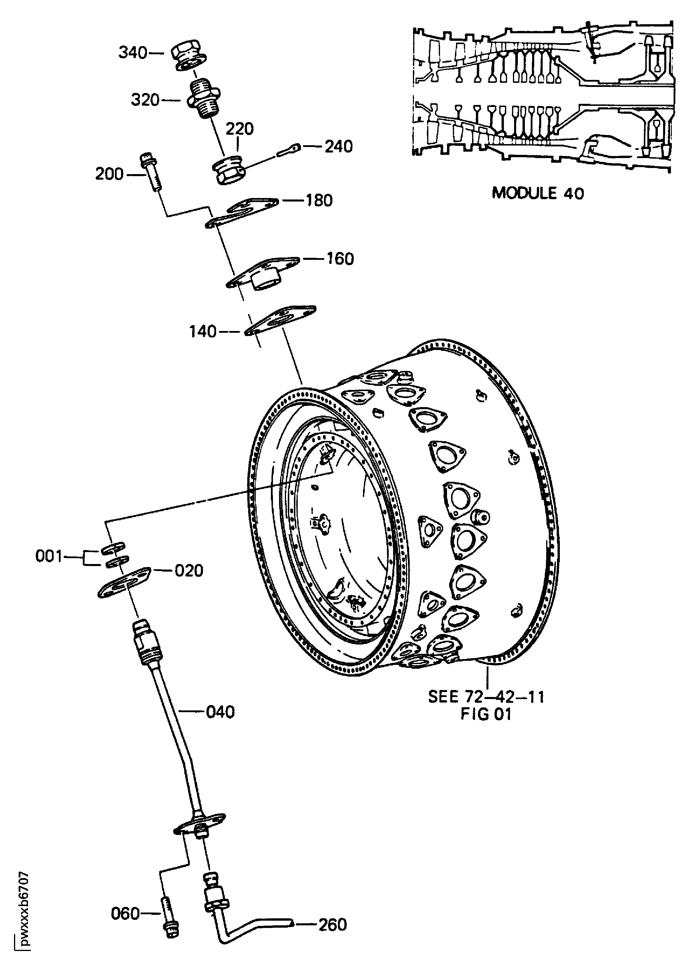 No. 4 Bearing Compartment Tubes