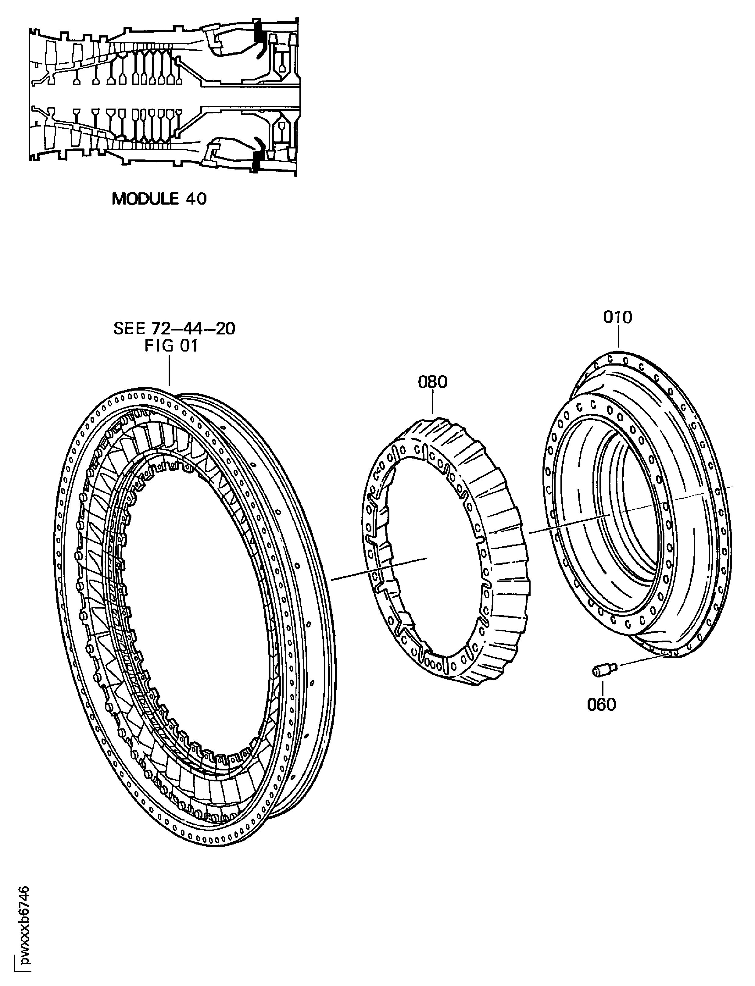 HPT Stage 1 Cooling (TOBI) Duct And Duct Deflector