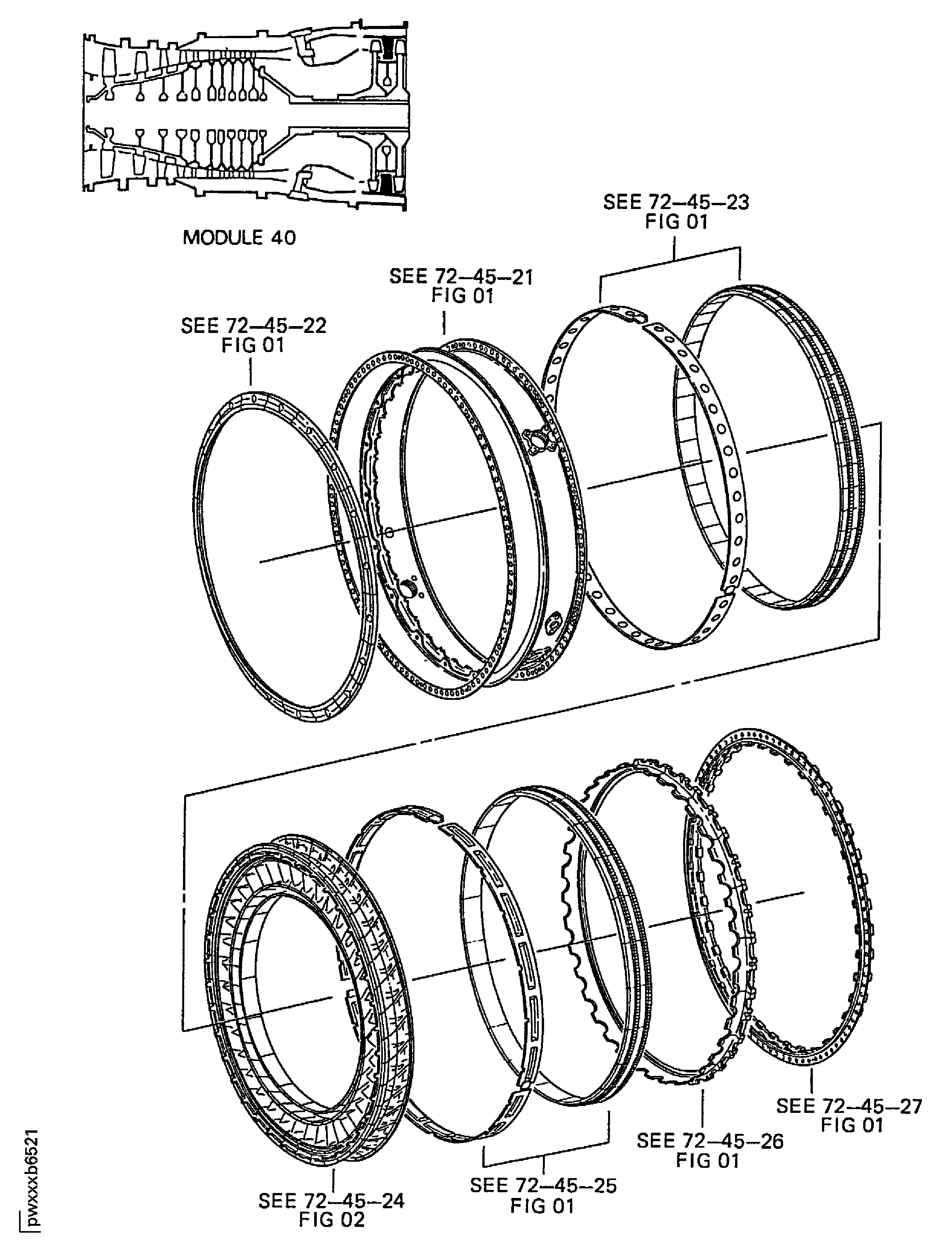 HPT Case And Vane Assembly