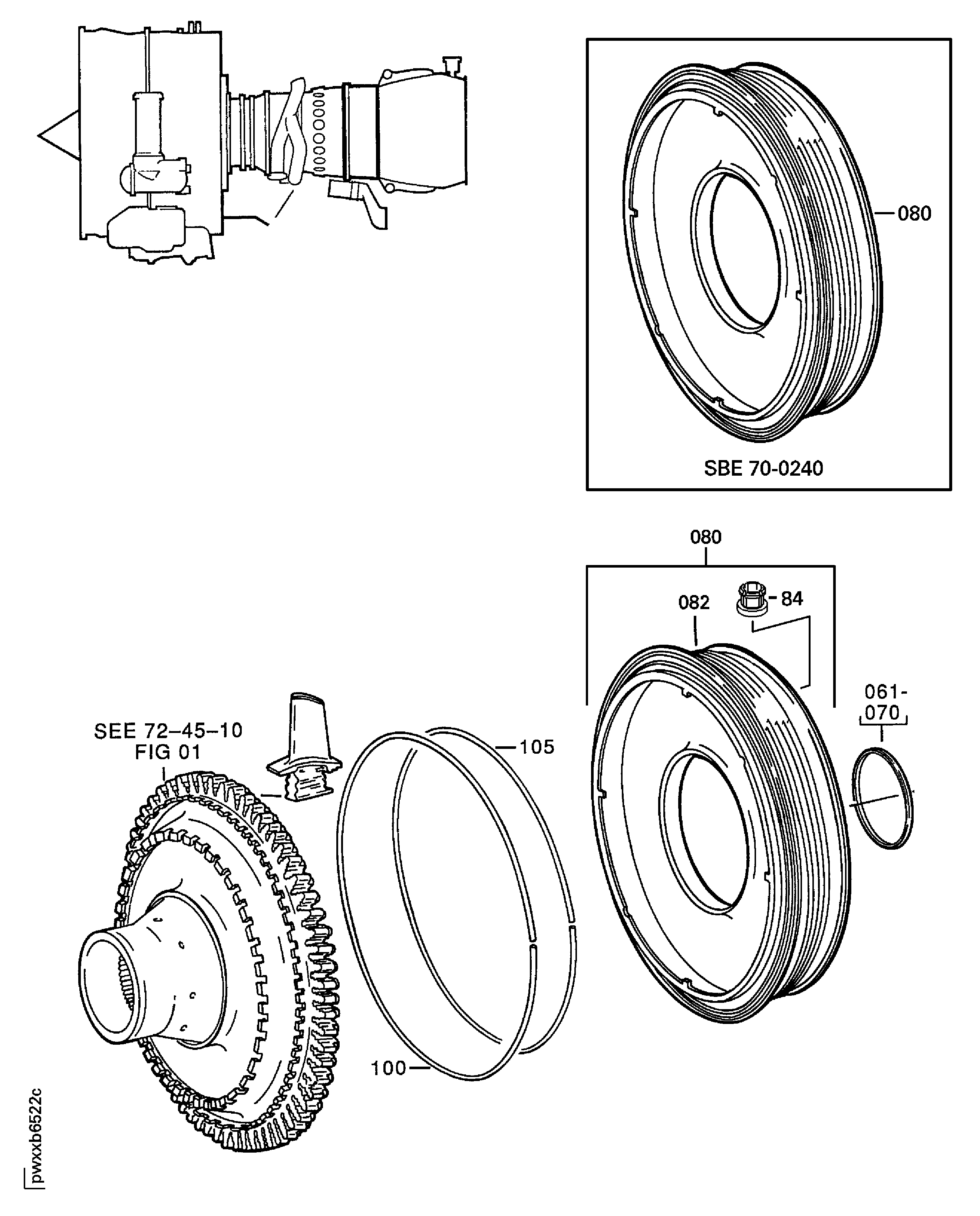 HP Turbine (HPT) Rotor And Stator Assembly