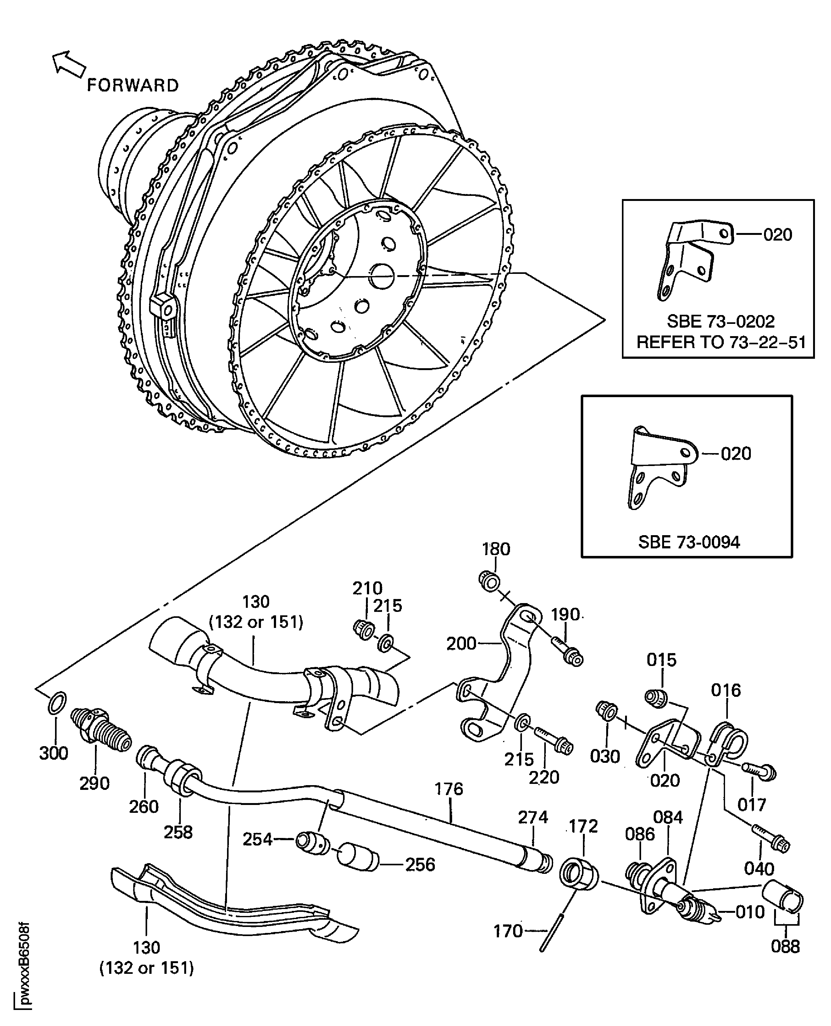 Turbine Exhaust Case (TEC) Assembly And Related Parts