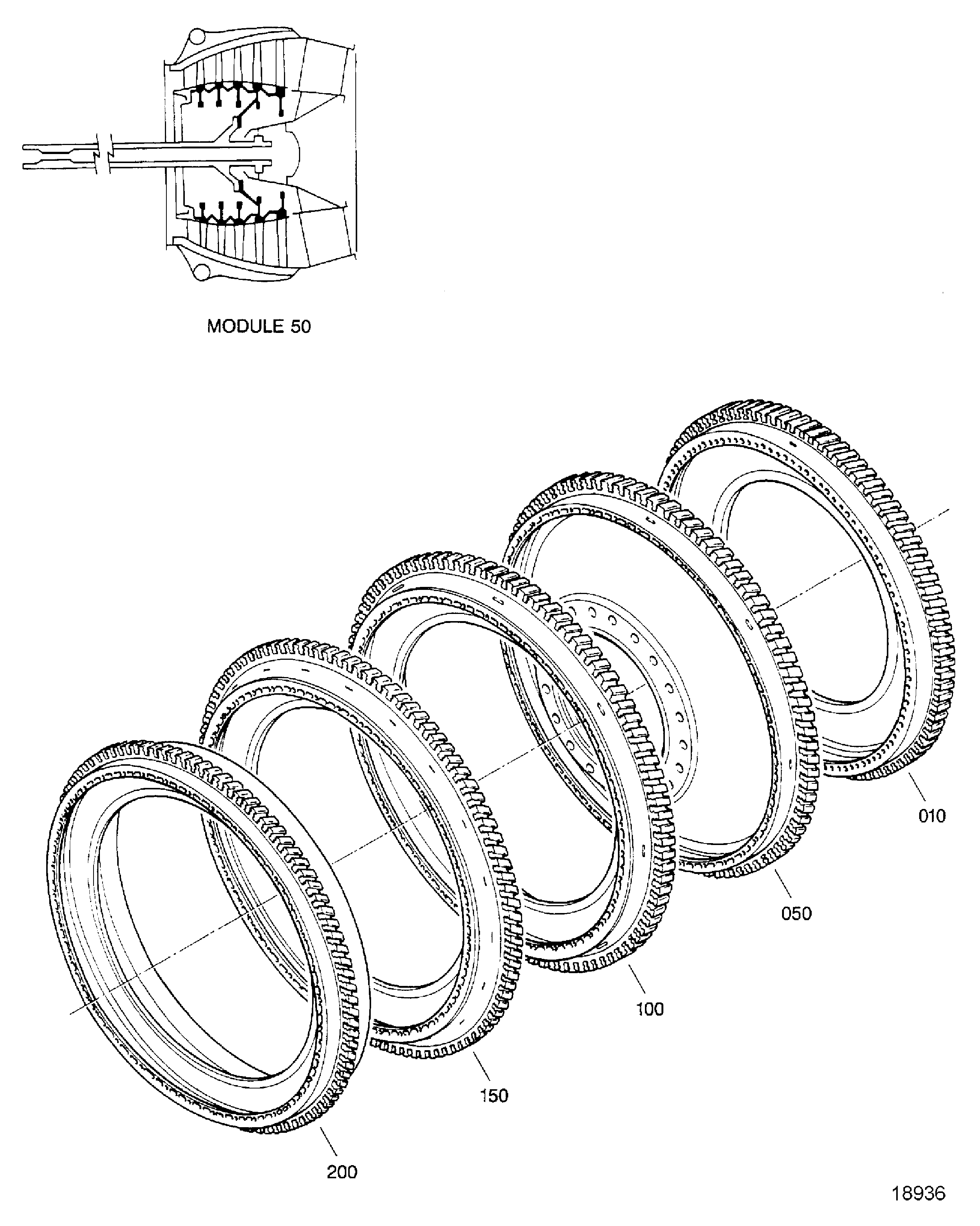 LPT Stage 3, 4, 5, 6, 7 Disks