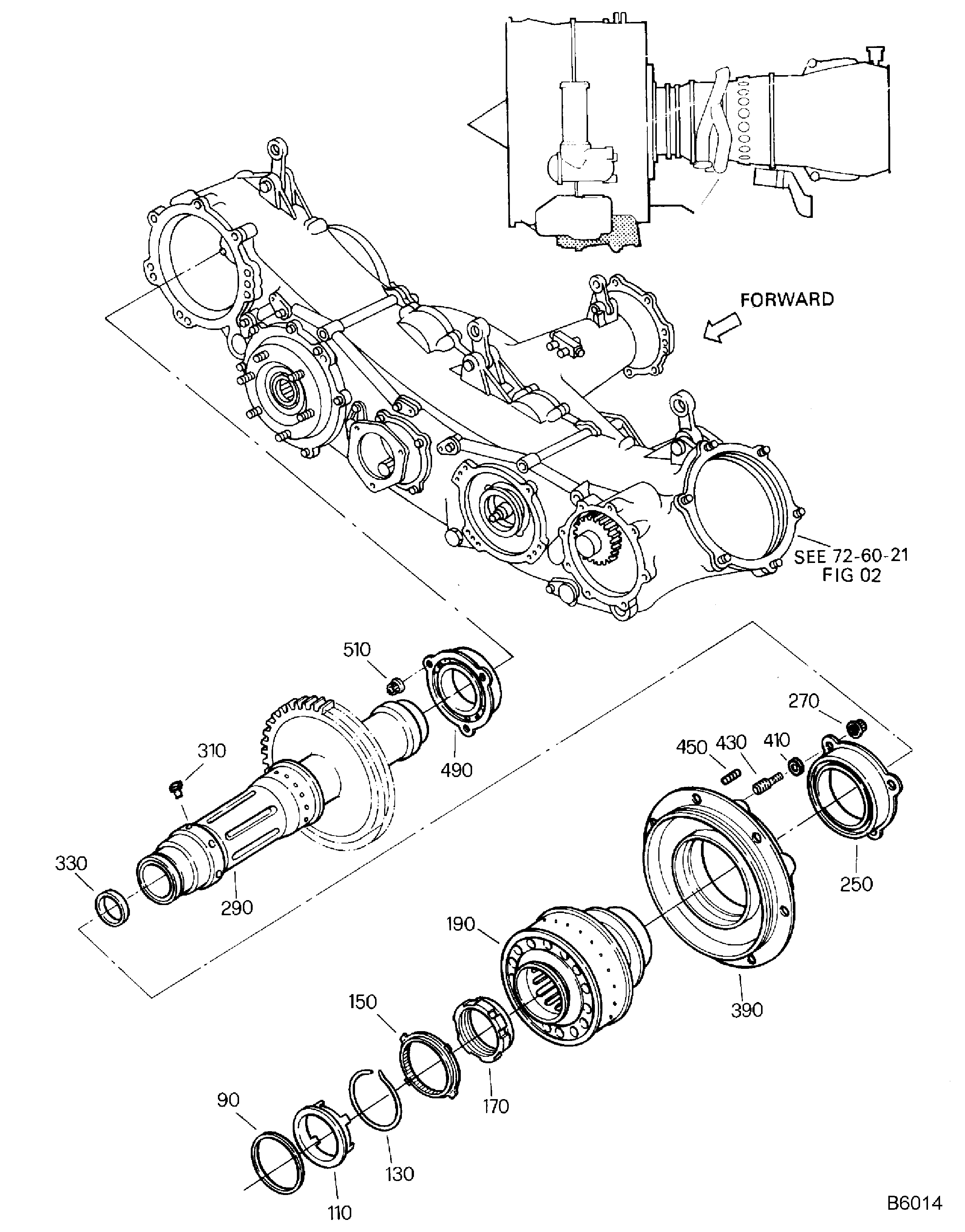 Deoiler Gear, Impeller, And Housing Assembly