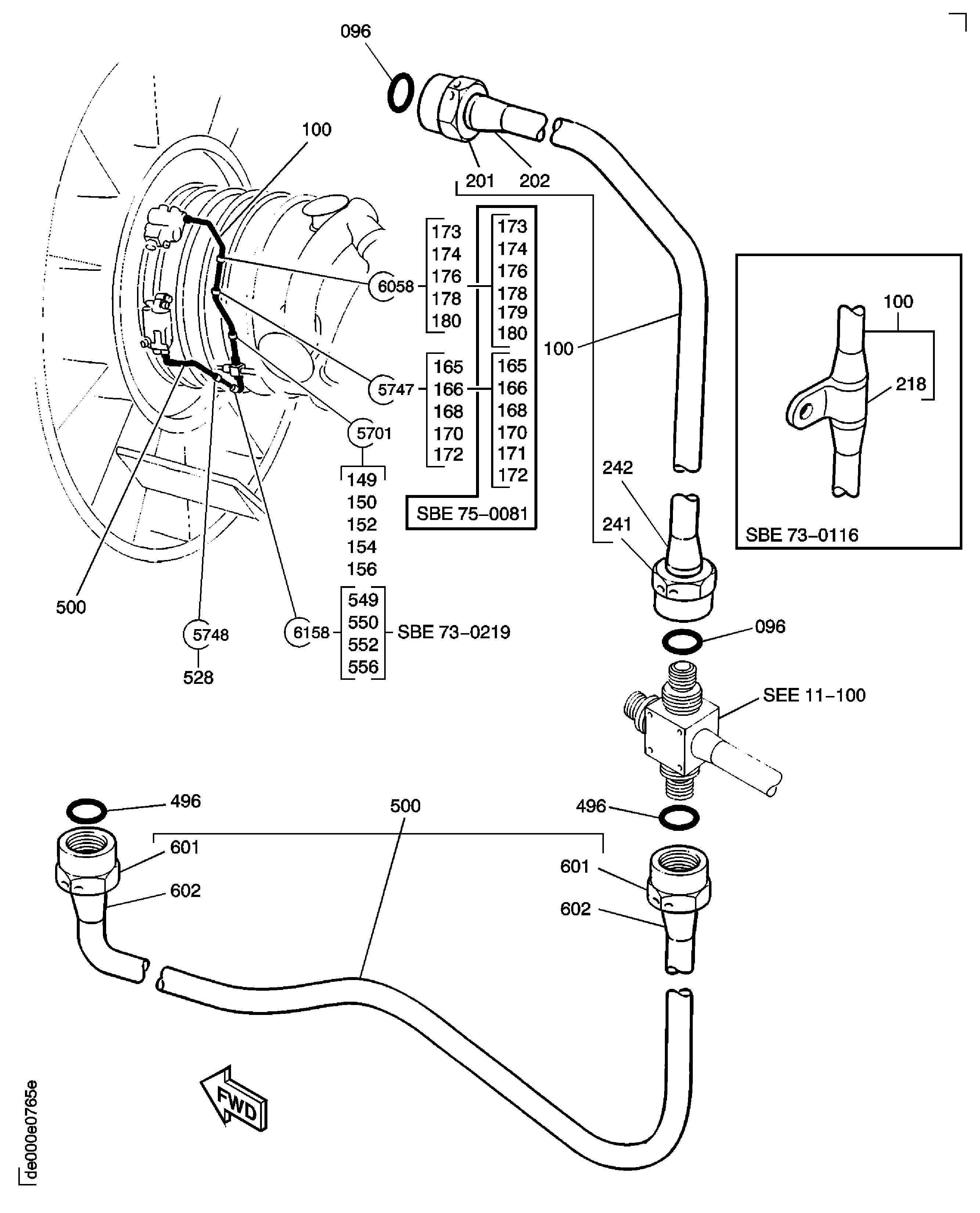 Control Fuel Tubes