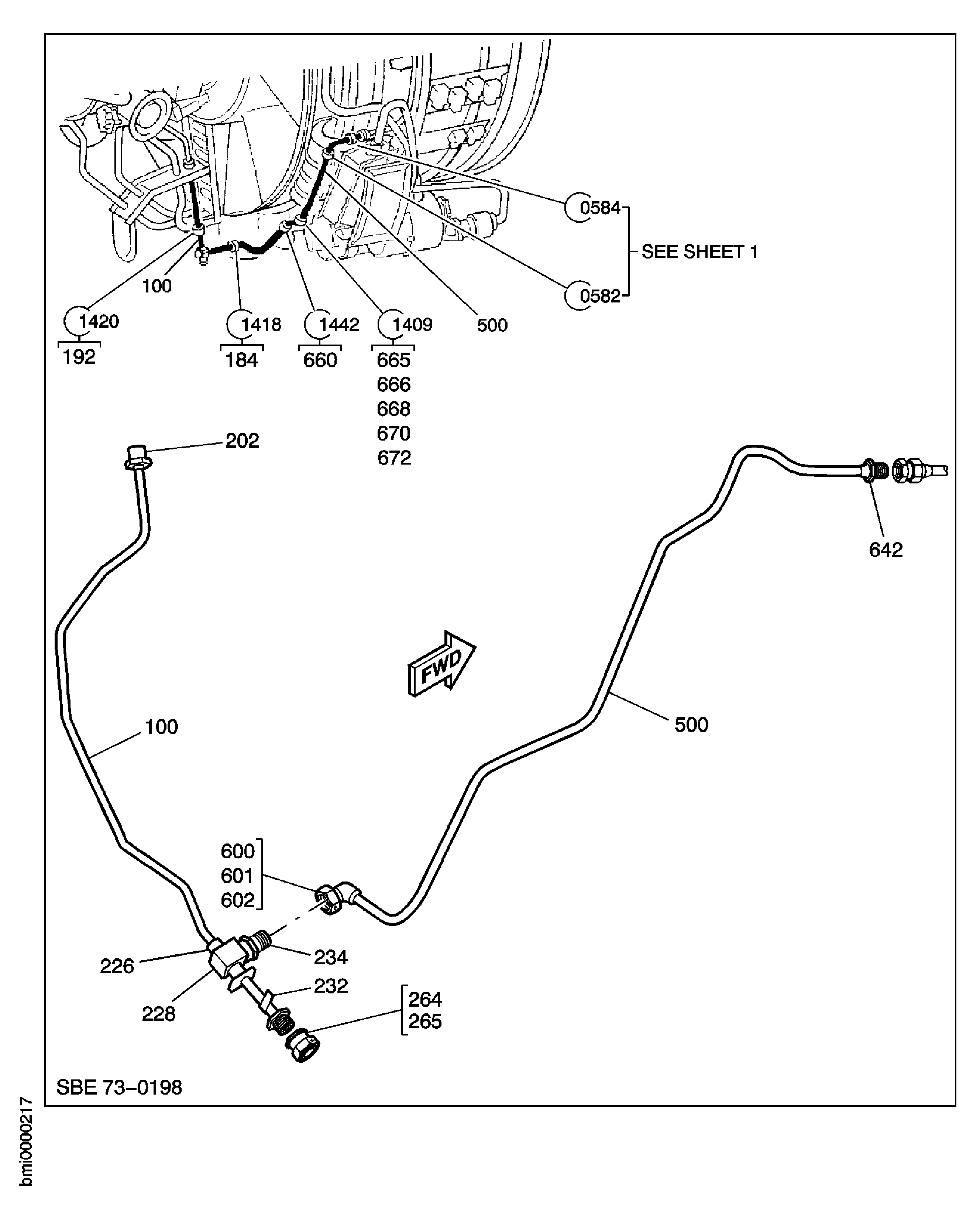 Fuel System Air Tubes