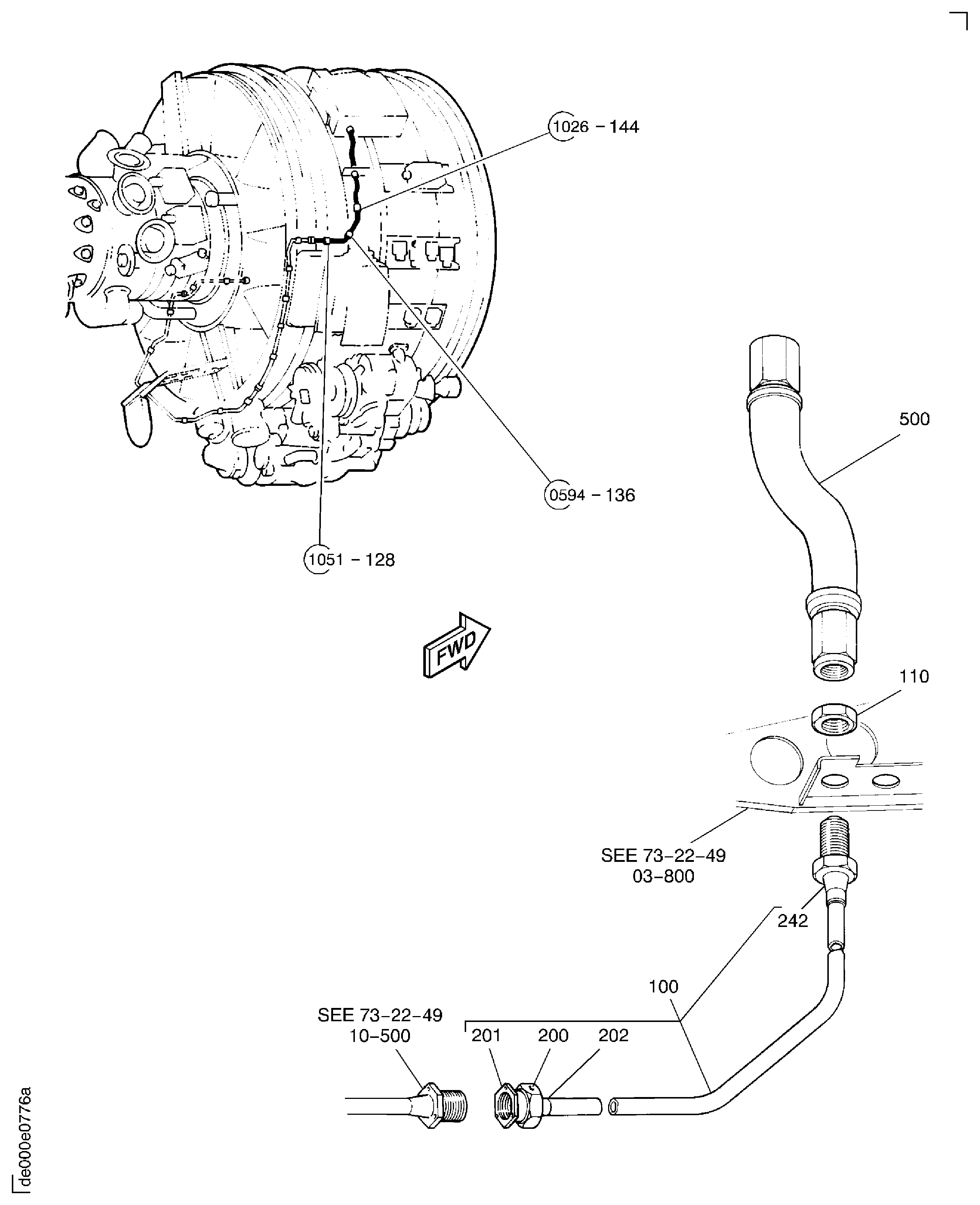 FUEL SYSTEM AIR TUBES