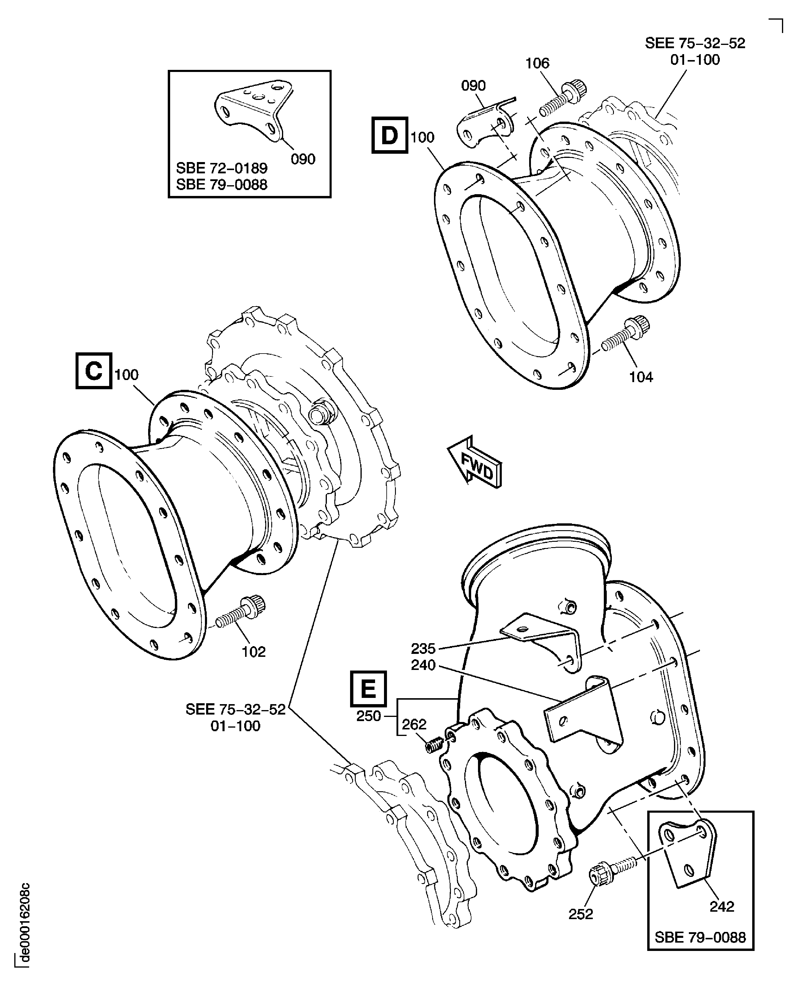 Engine Air Off-Take Air Ducts
