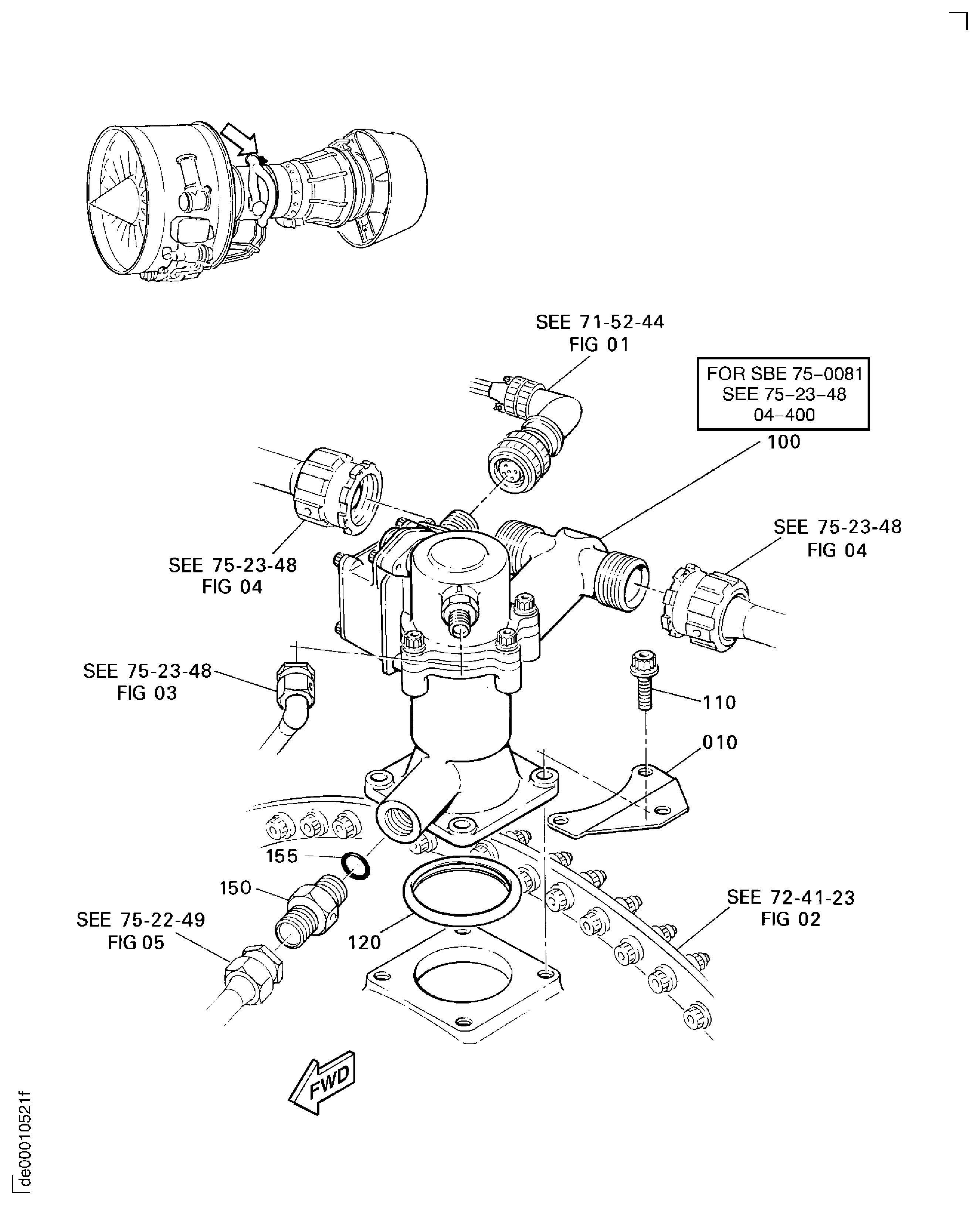 AIR-STAGE 10 TO HPT AIR VALVE