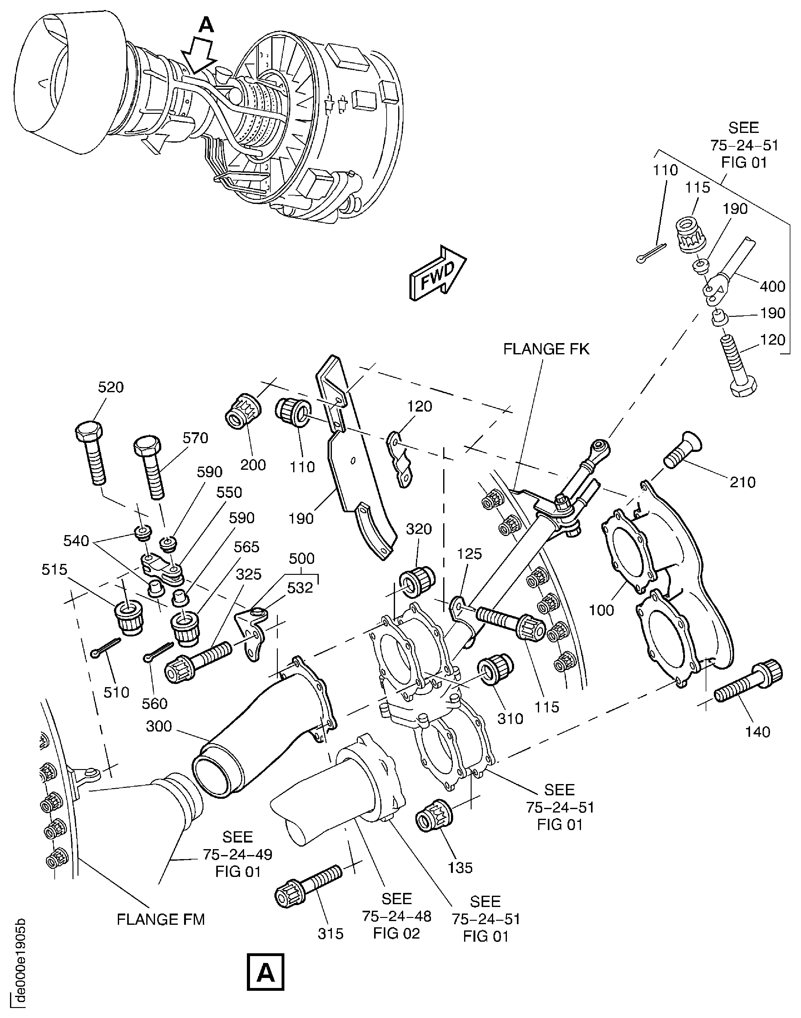 Active Clearance Control (ACC) Supply Air Ducts
