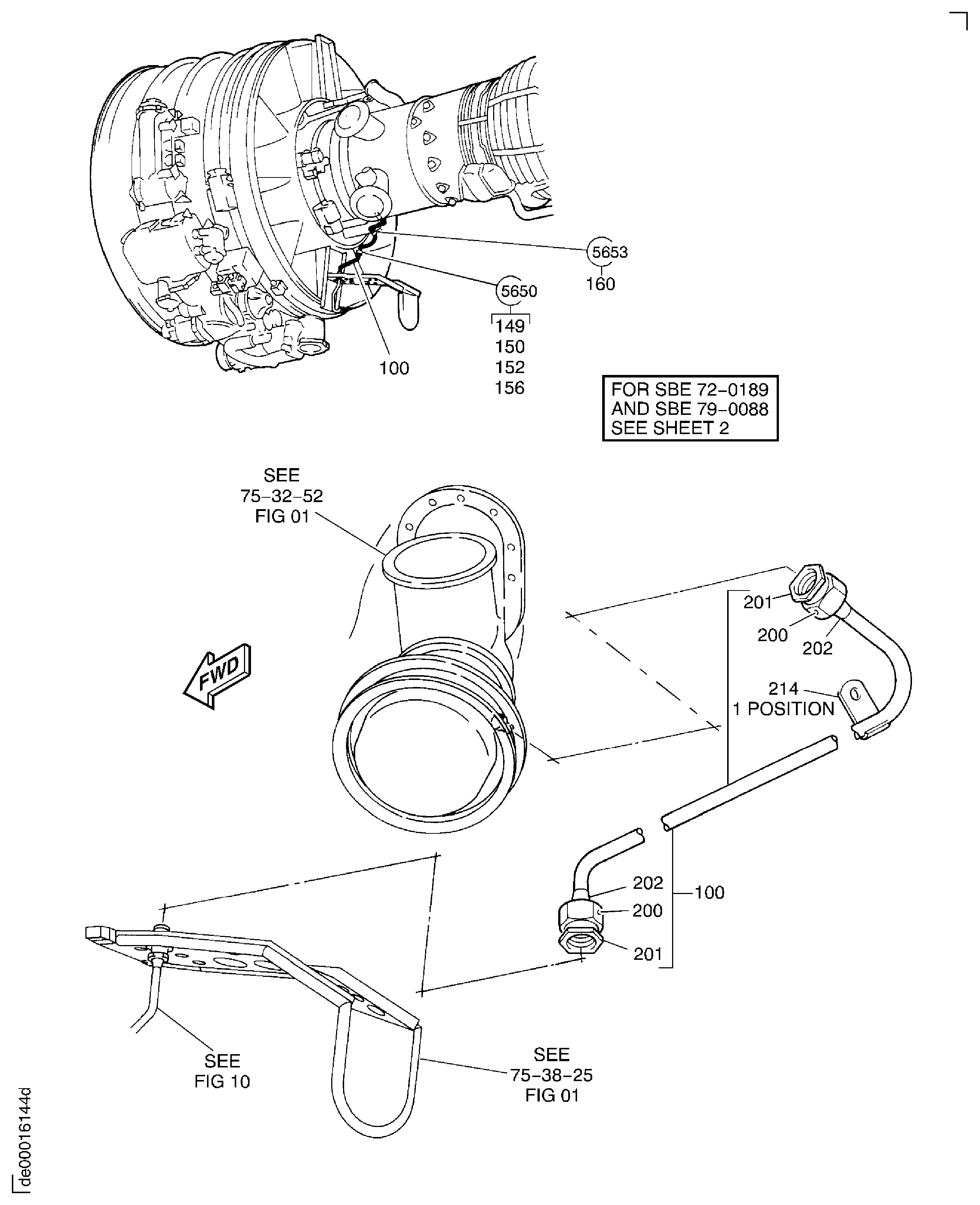 AIR-HPC BLEED CONTROL TUBES