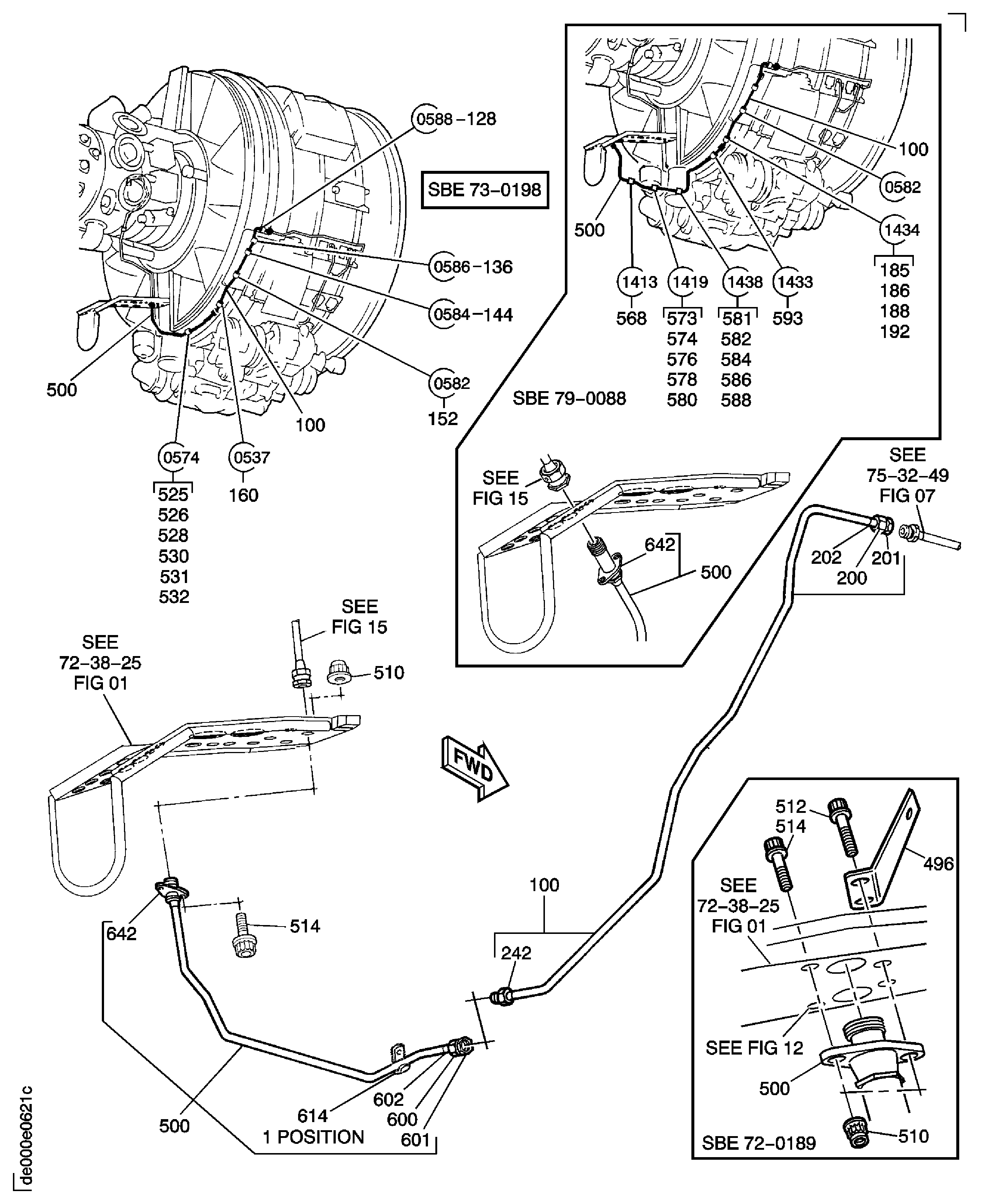AIR-HPC BLEED CONTROL TUBES