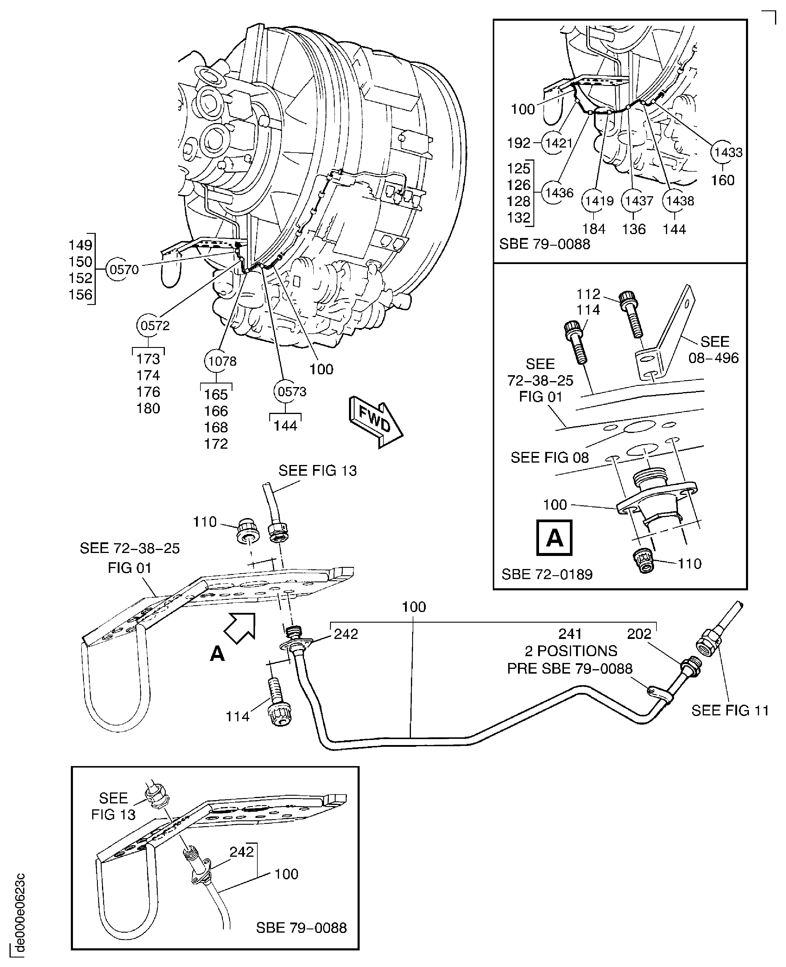 AIR-HPC BLEED CONTROL TUBES