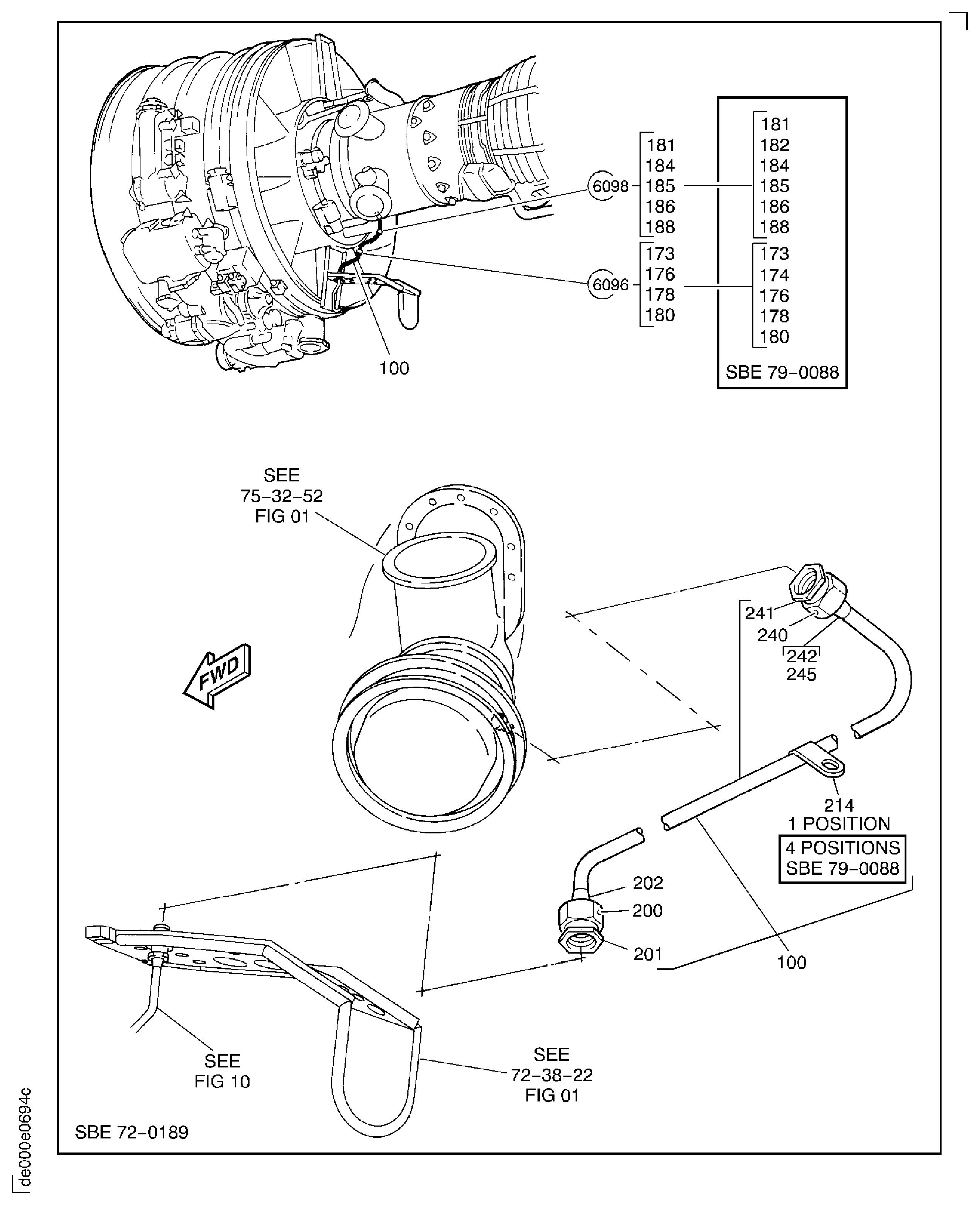 AIR-HPC BLEED CONTROL TUBES