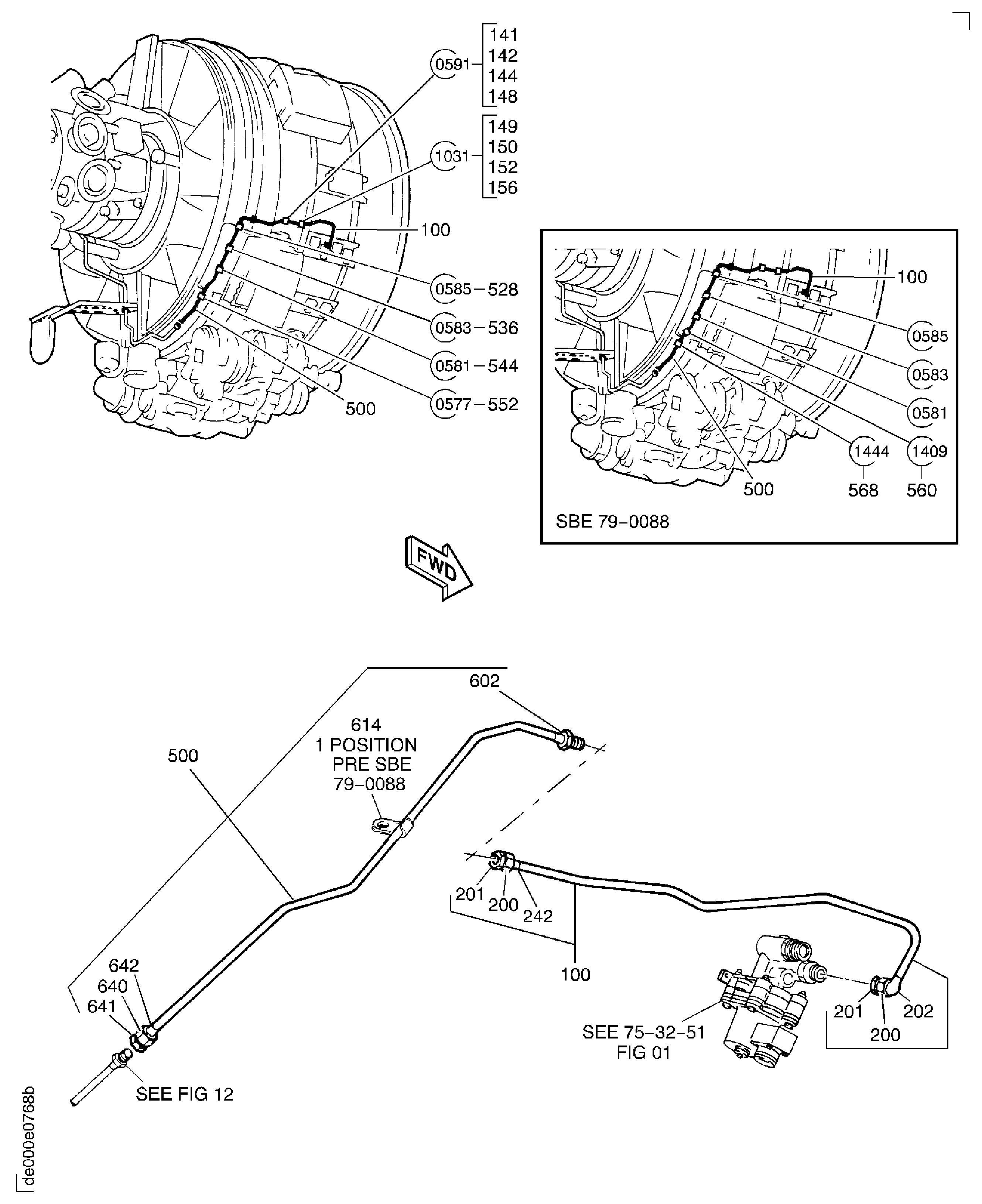 AIR-HPC BLEED CONTROL TUBES