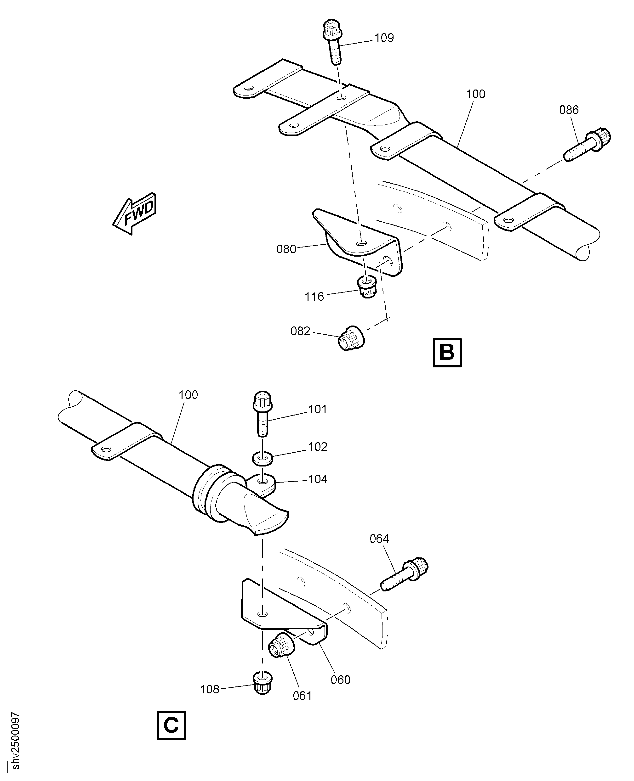 HARNESS VIBRATION TRANSDUCER-