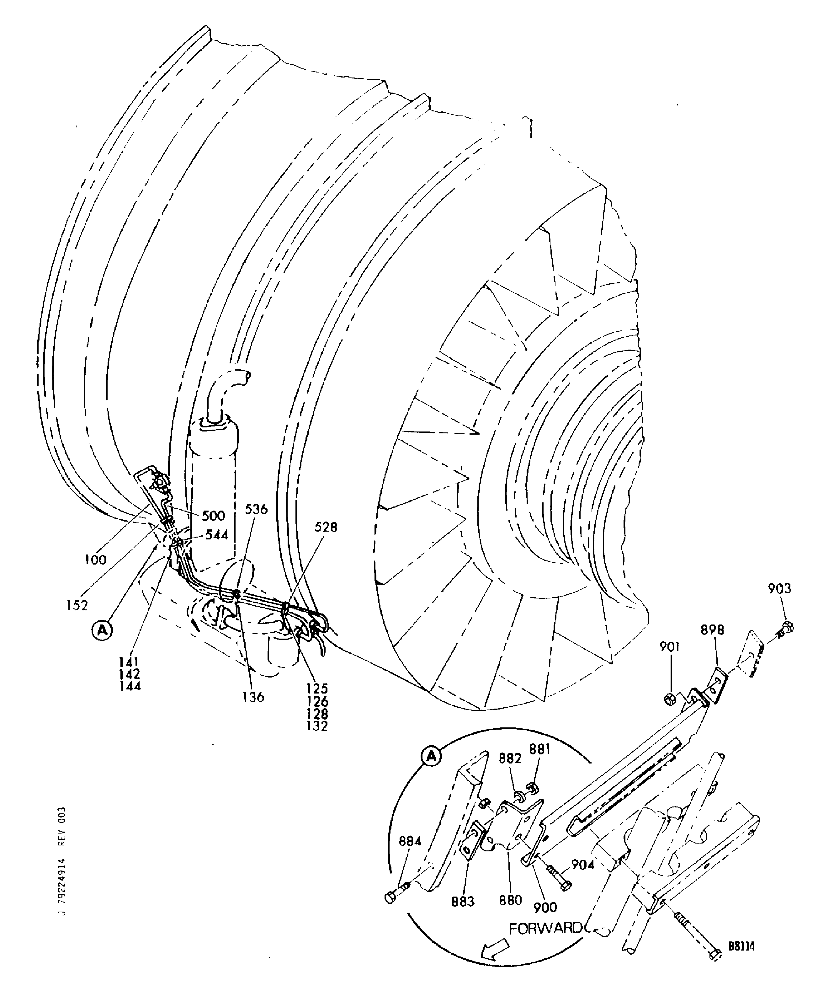 SCAVENGE OIL TUBES-ENGINE
