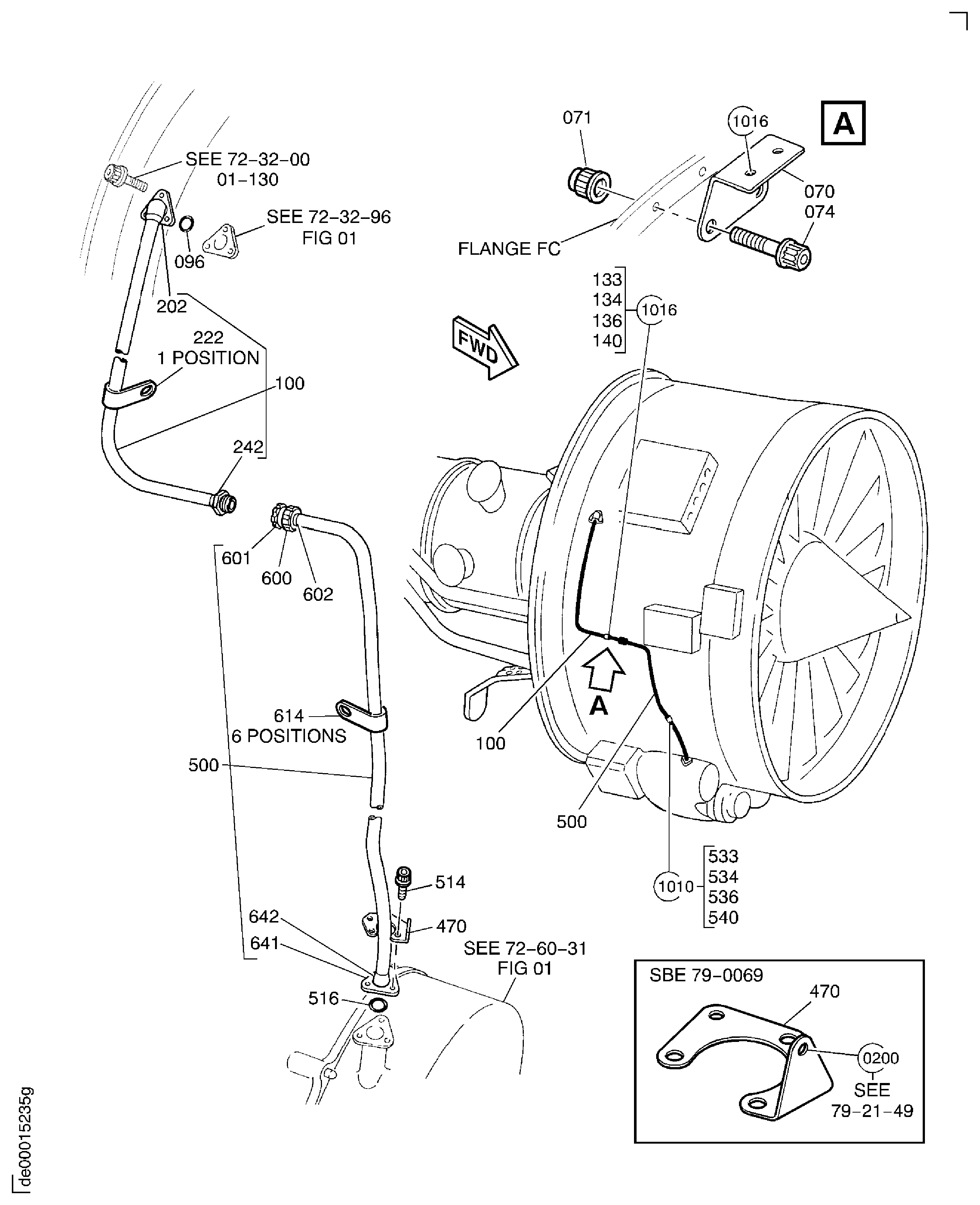 Engine Scavenge Oil Tubes