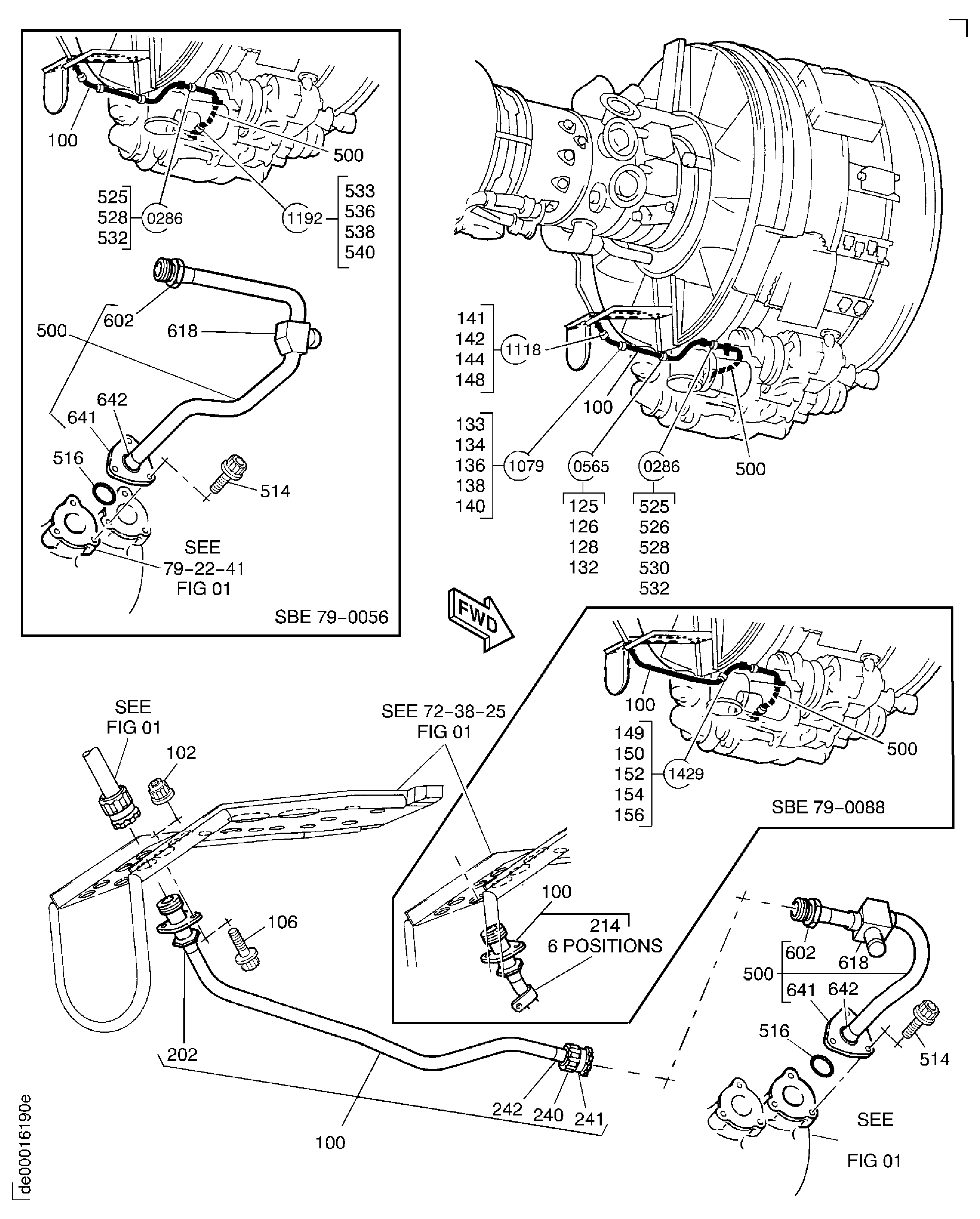 SCAVENGE OIL TUBES-ENGINE