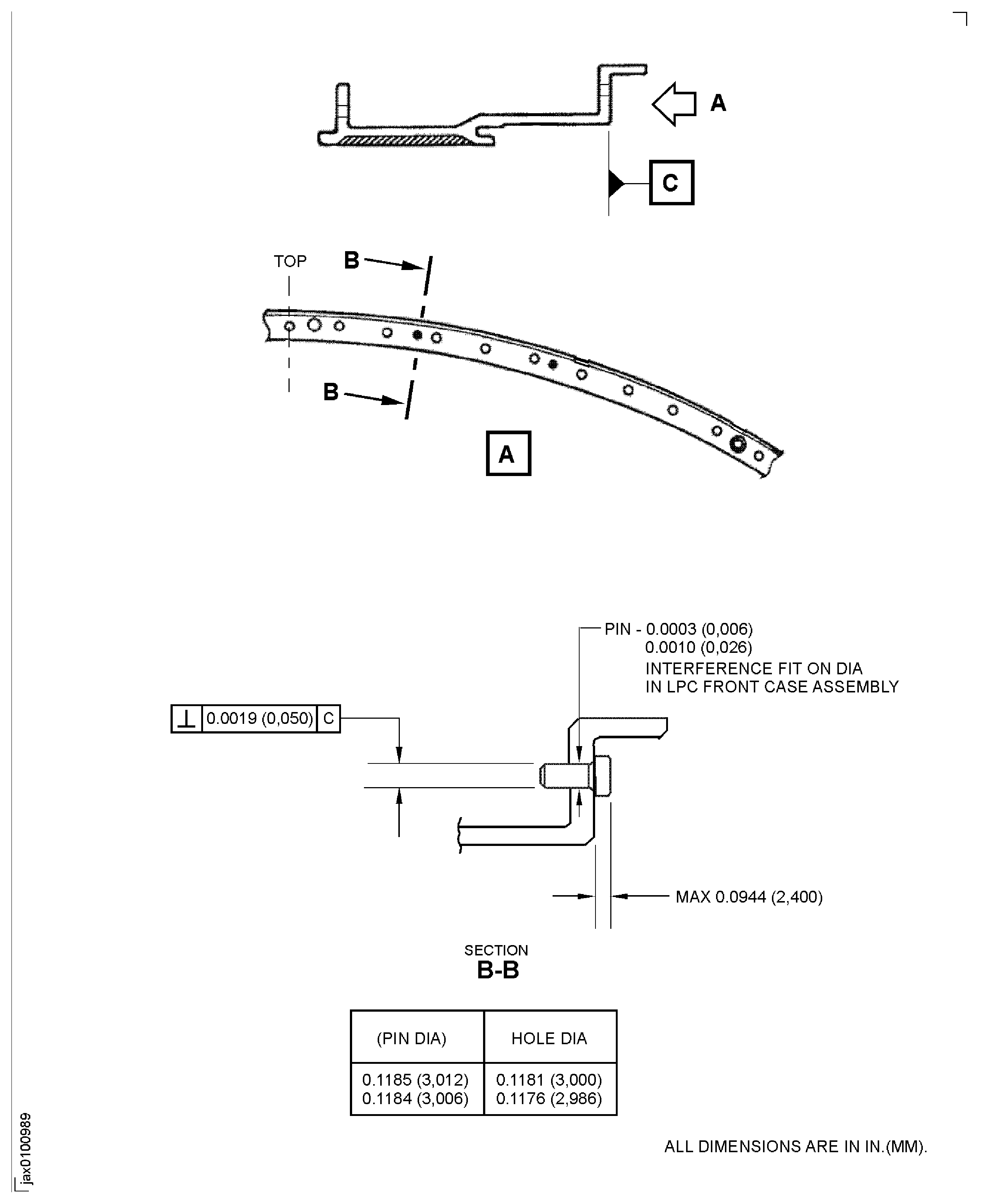 Repair Details and Dimensions