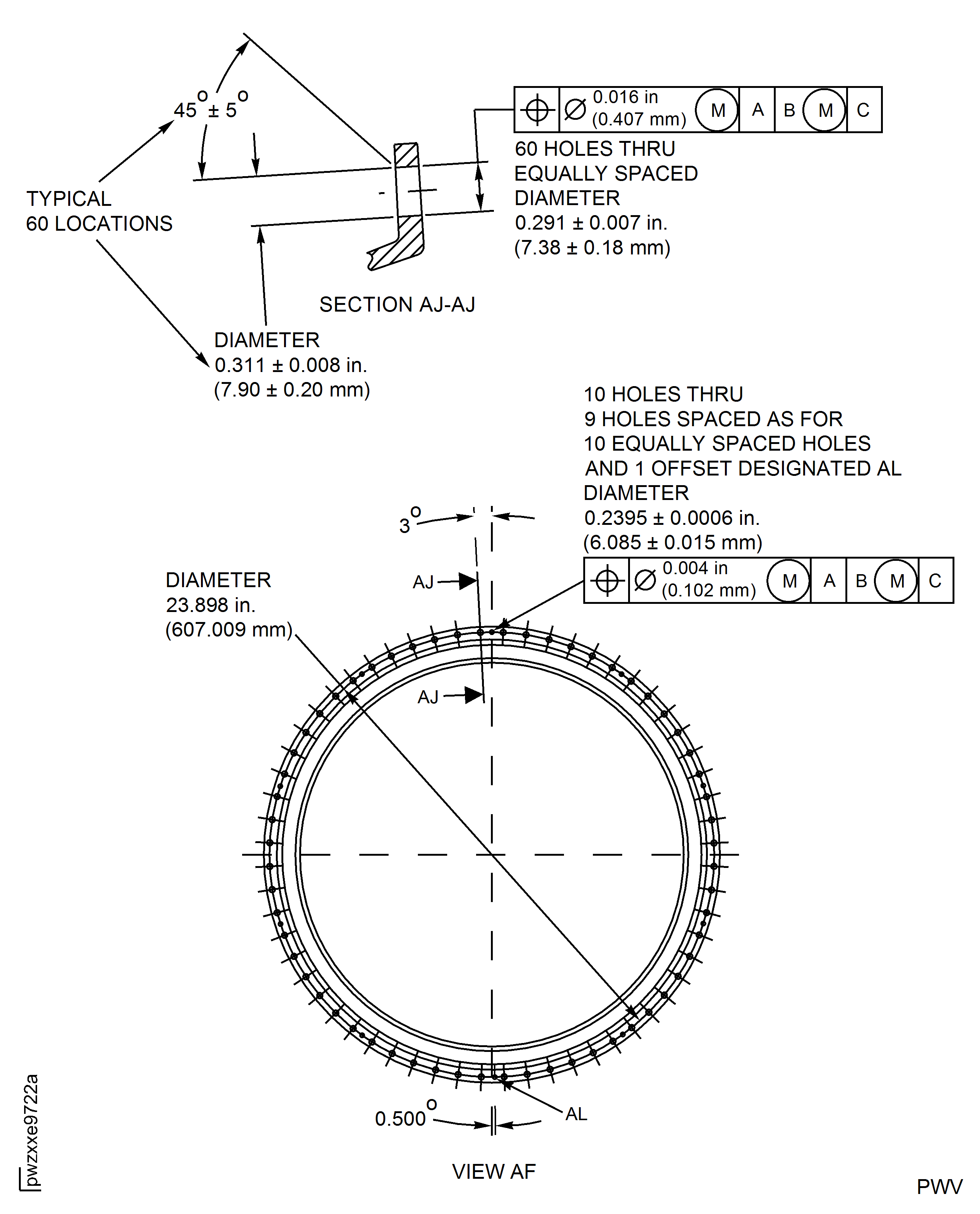 Repair Details and Dimensions - Assembly C